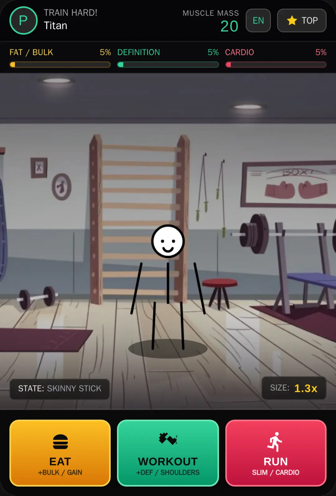 Muscle Evolution: Stick to Titan cover