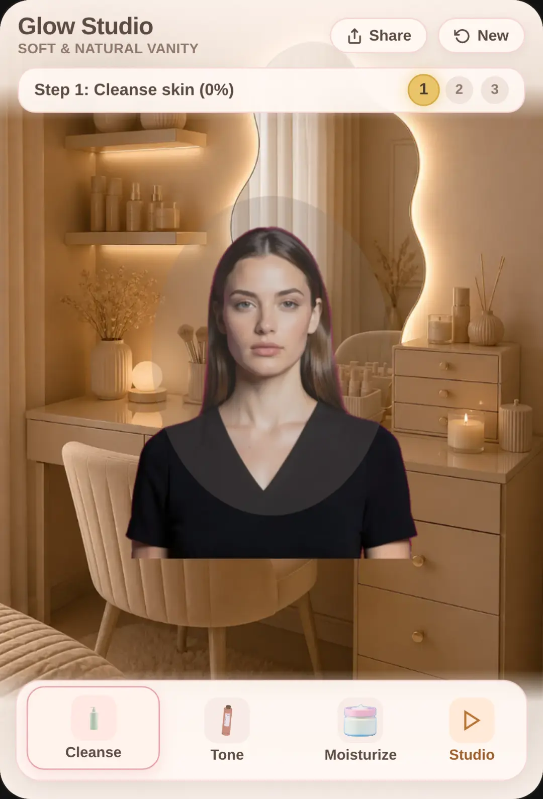 Glow Studio - Soft & Natural Makeup cover