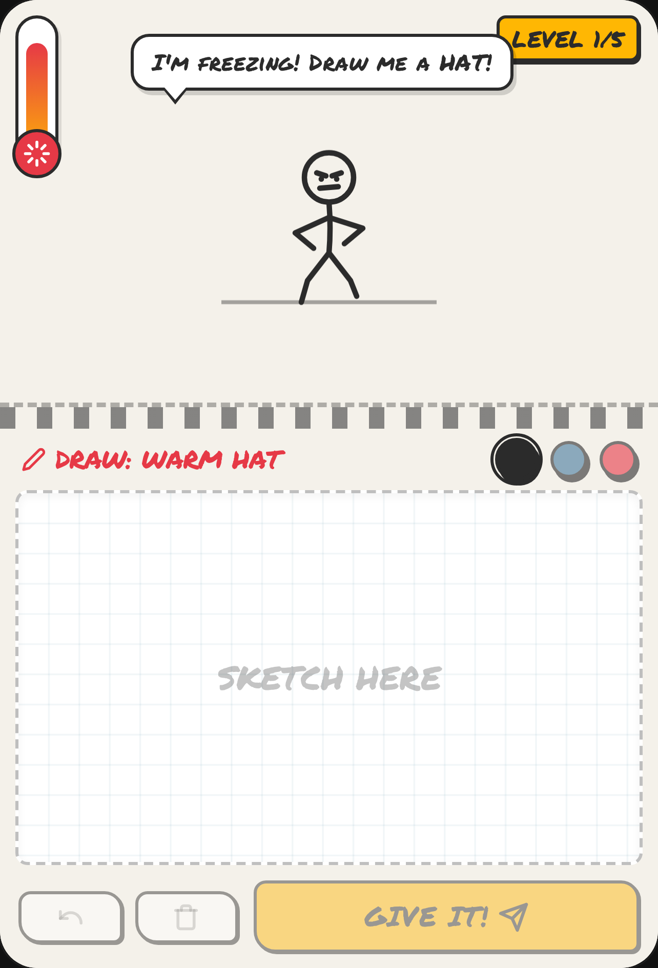 Angry Stickman Demands cover