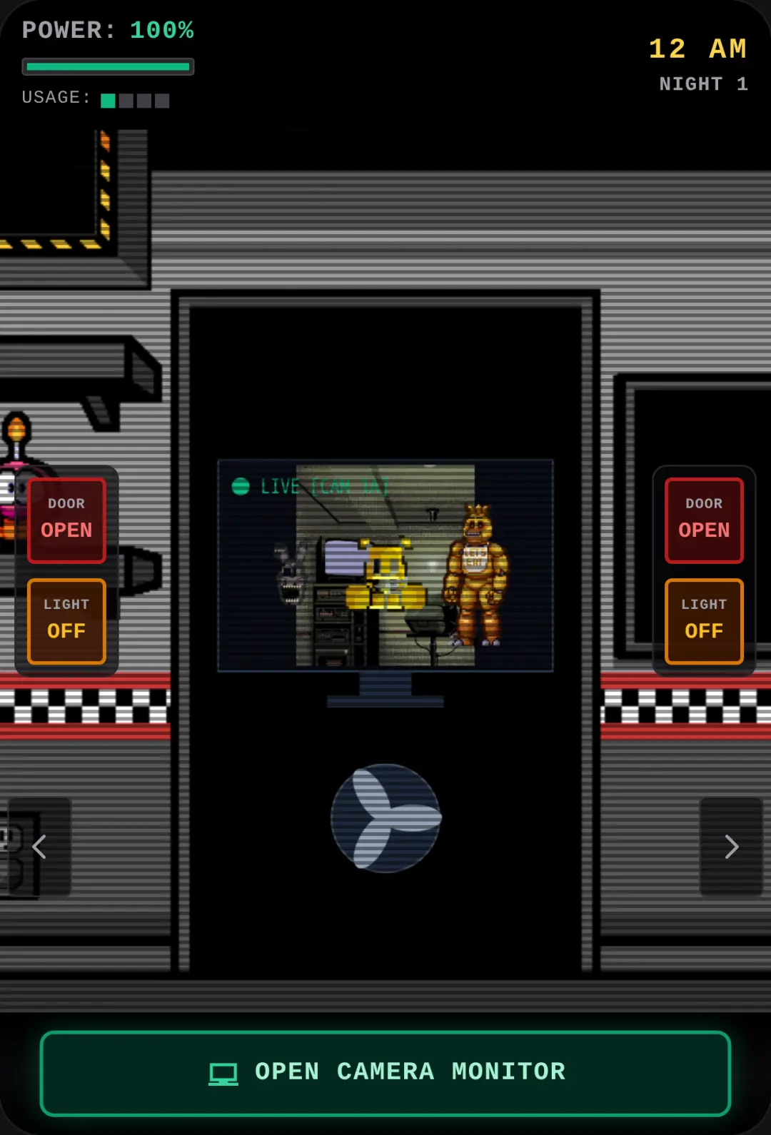 Five Nights at Freddy's - Security Office cover