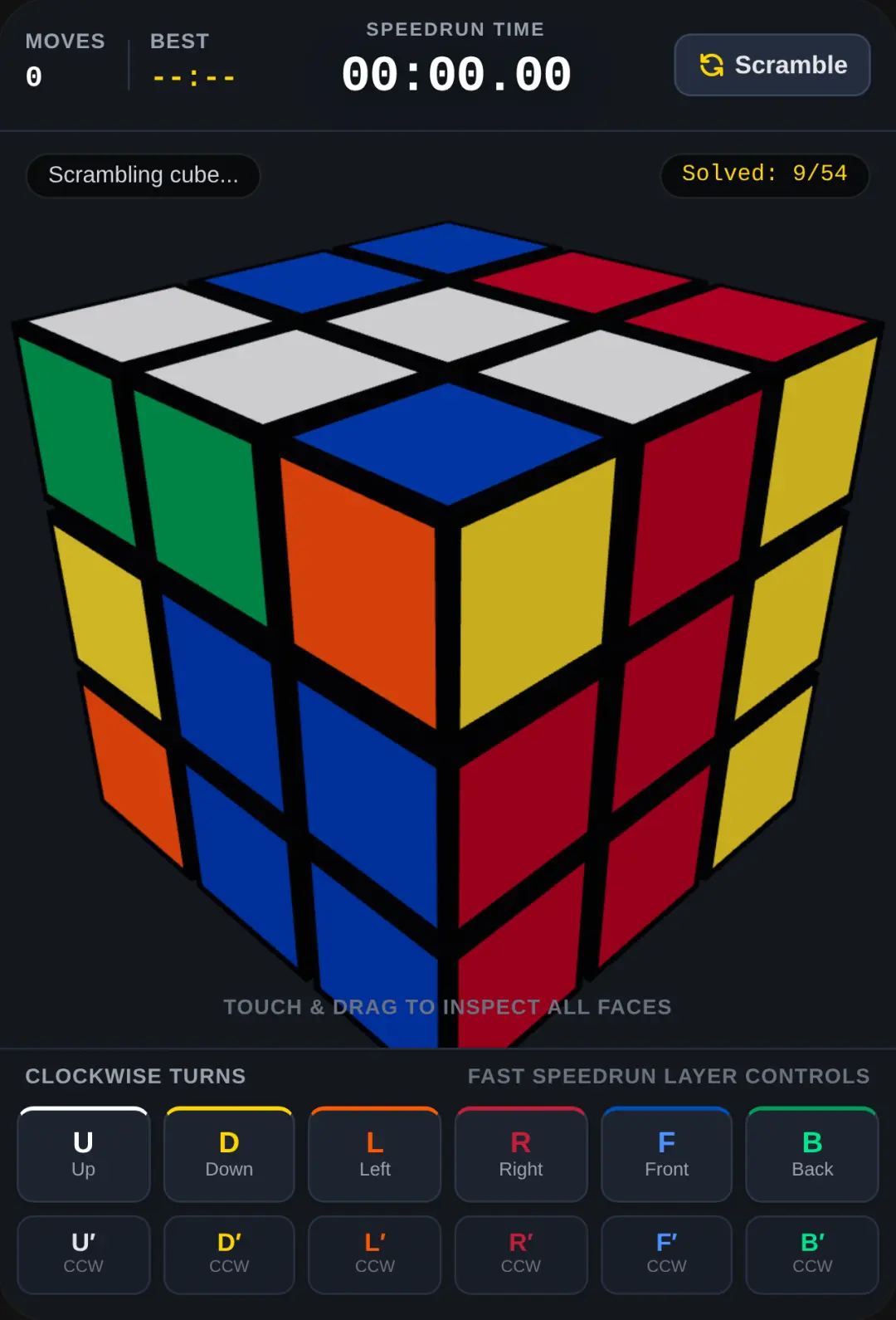 Rubik's Speedrun cover