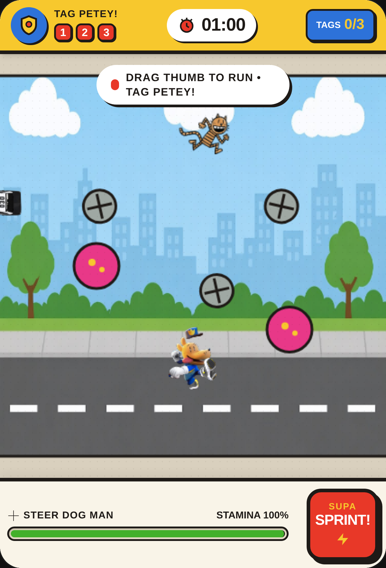 Dog Man: Petey's Jailbreak Chase! cover