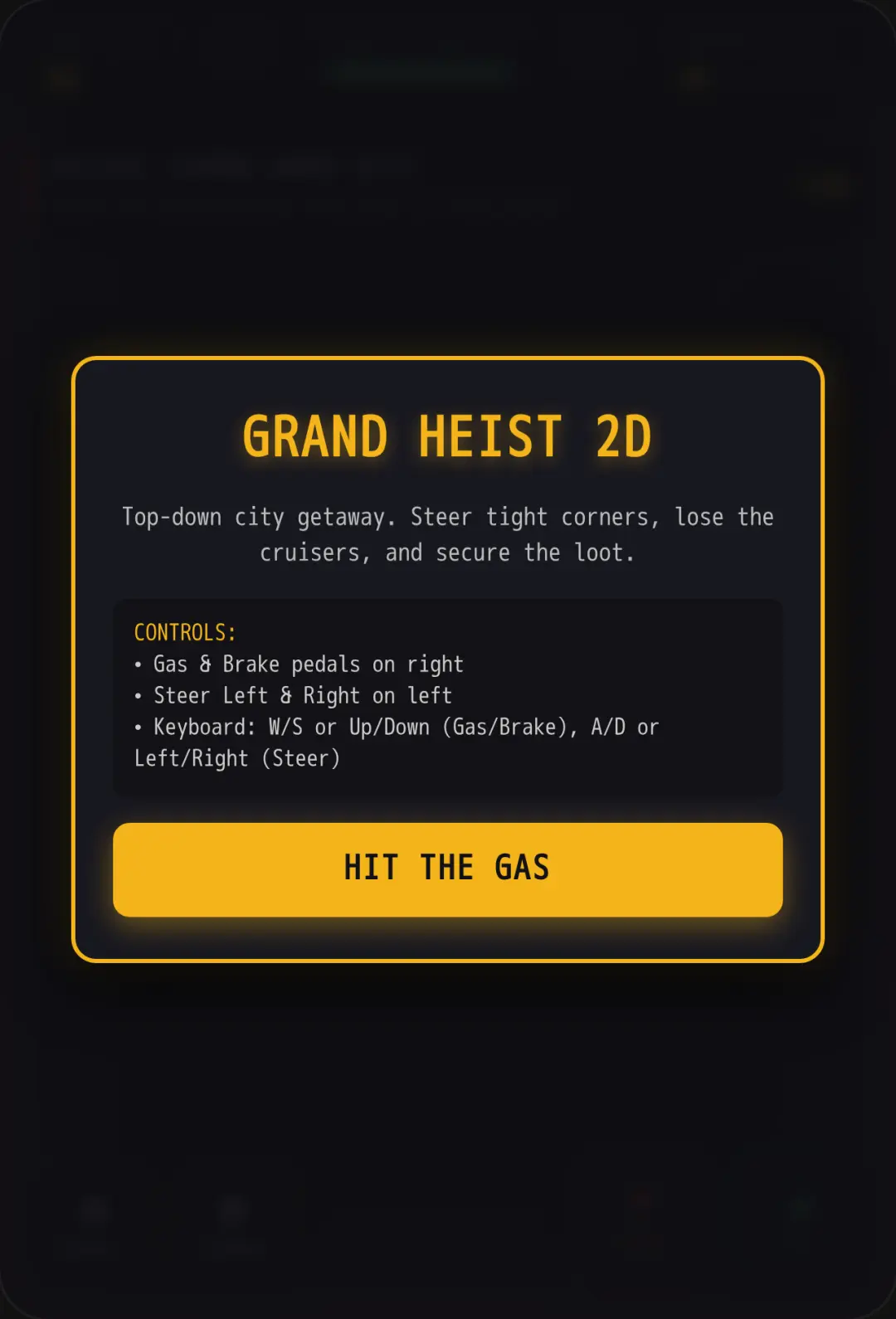 Grand Heist: 2D City Pursuit cover