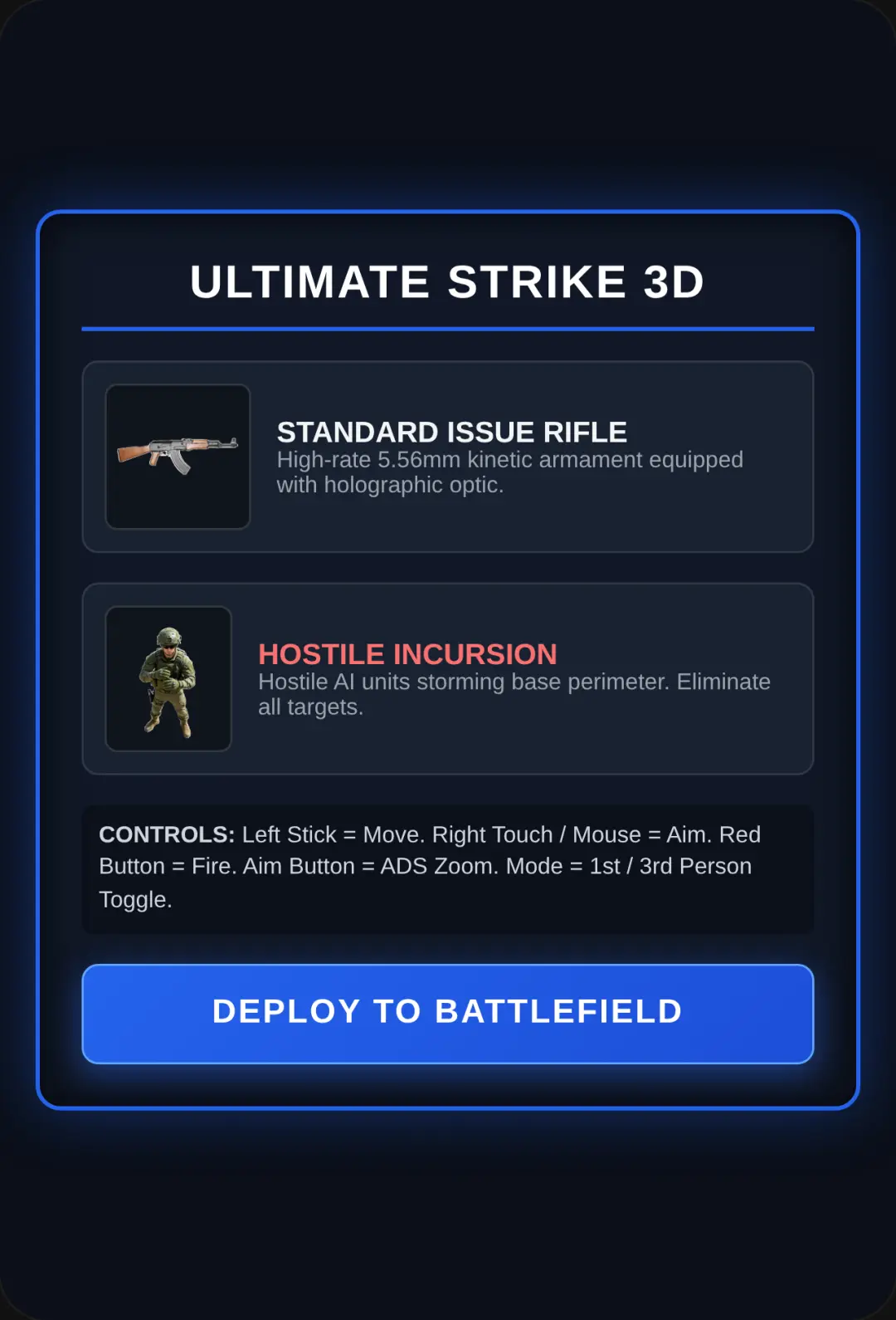 Ultimate Strike 3D cover