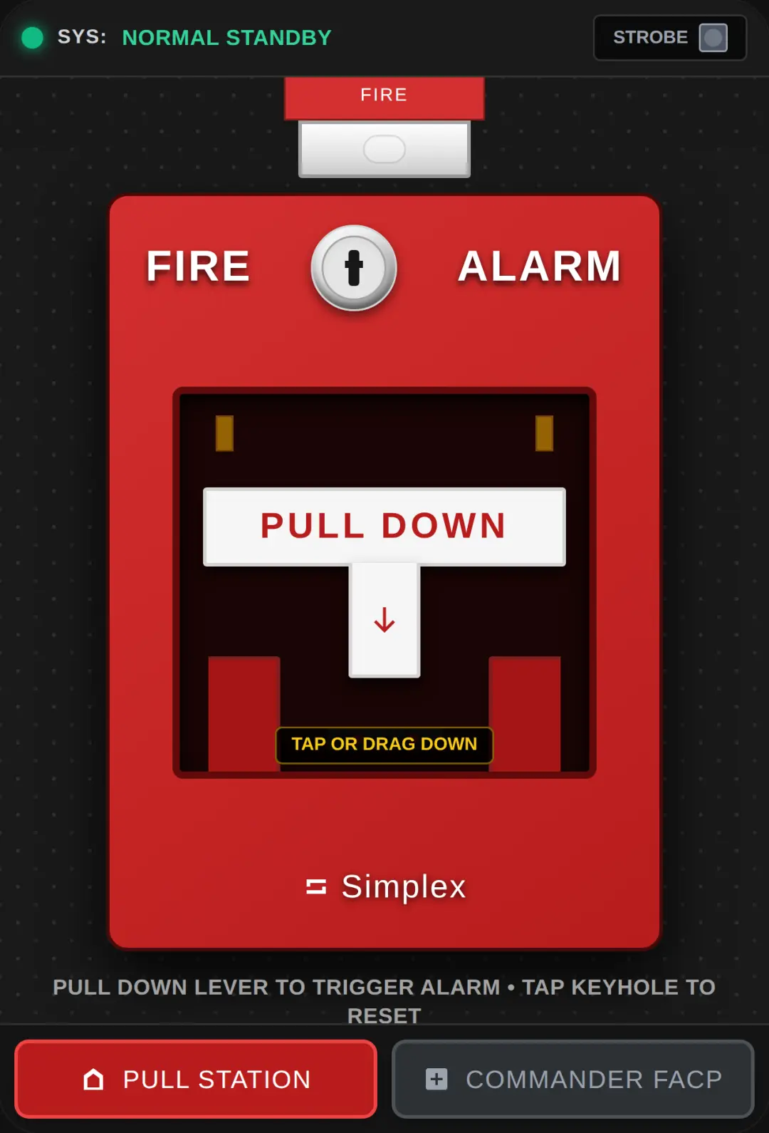 Industrial Fire Alarm Station cover