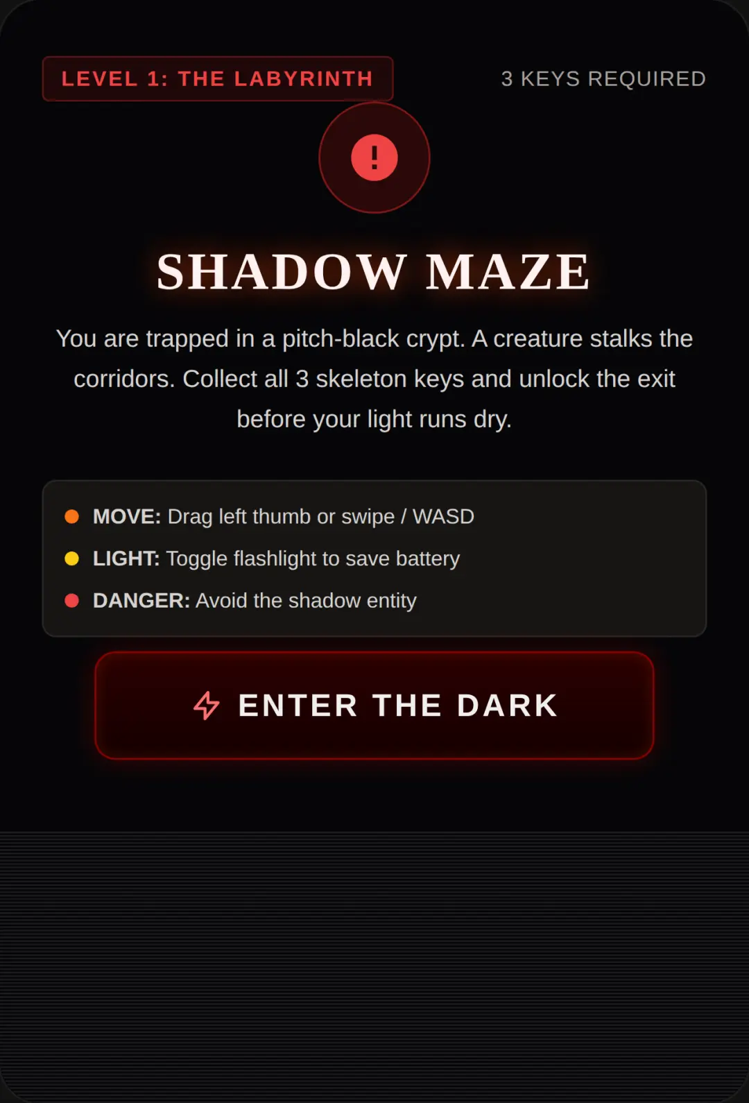 Shadow Maze: Horror Escape cover