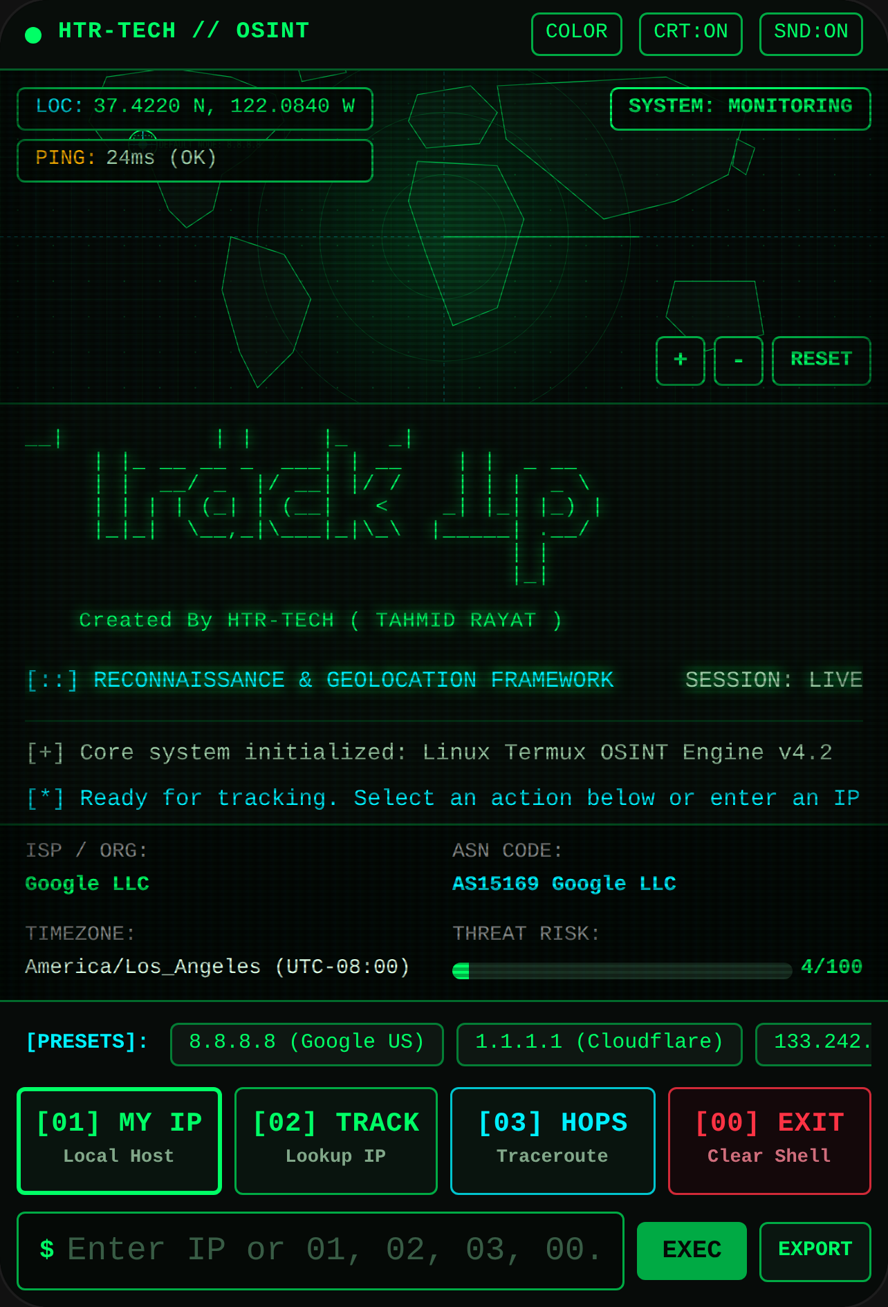 HTR-TECH Track-IP cover