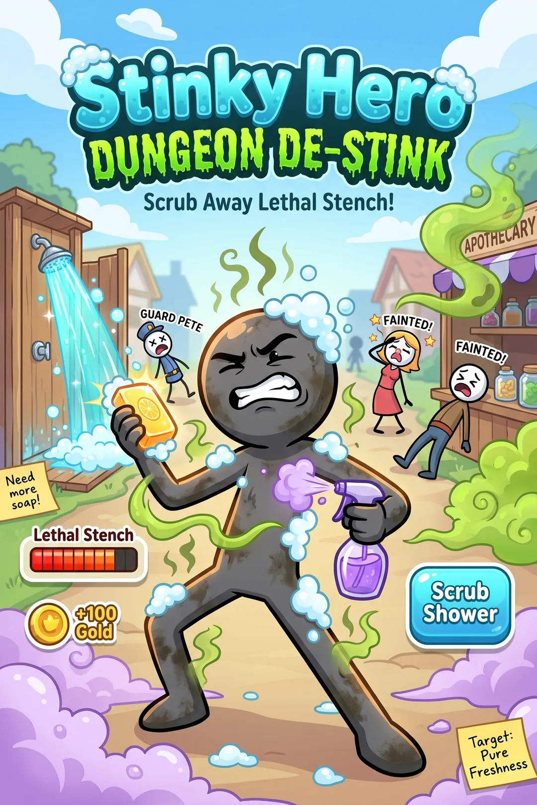 Stinky Hero: Dungeon De-Stink