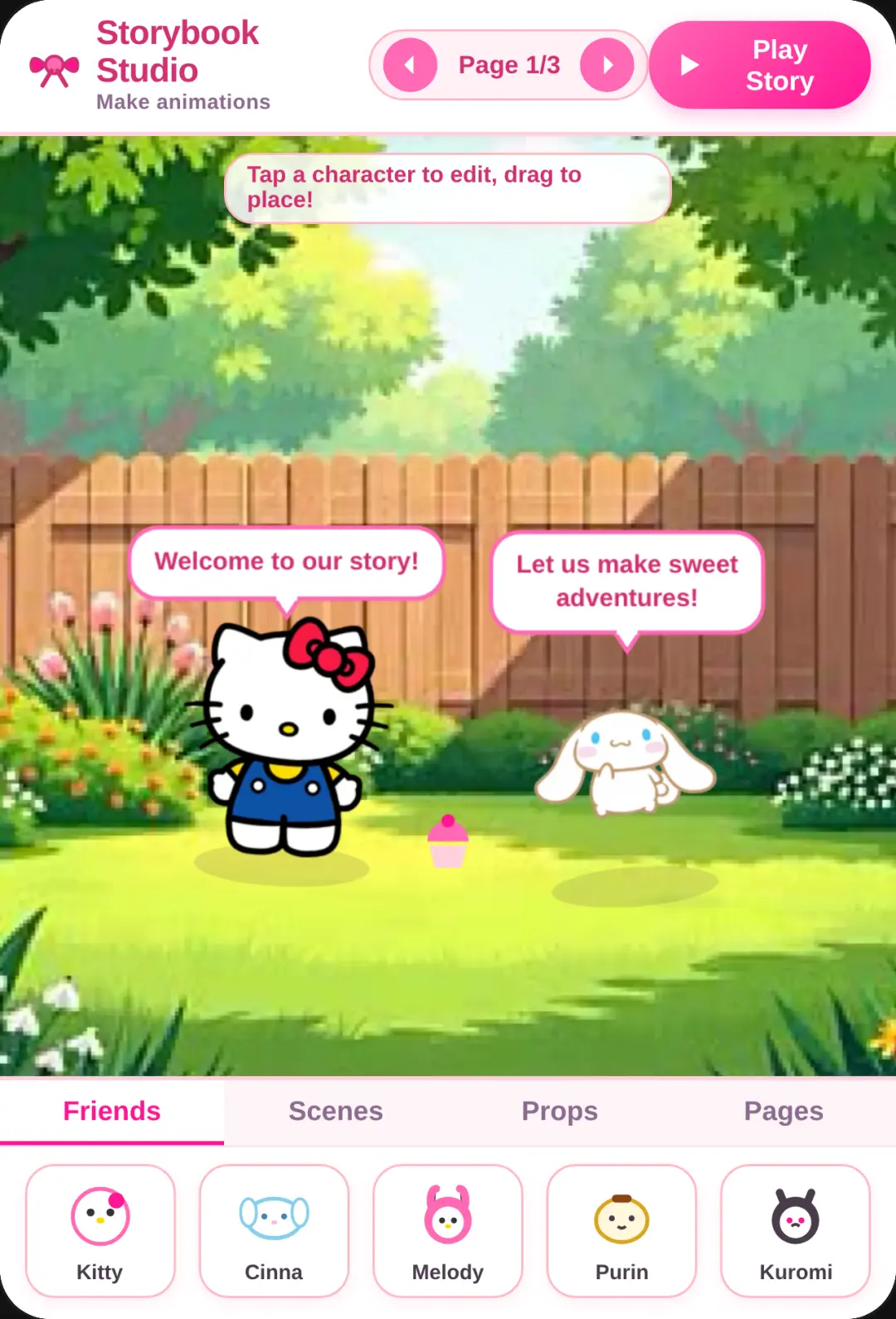 Hello Kitty & Friends game 🎀 cover