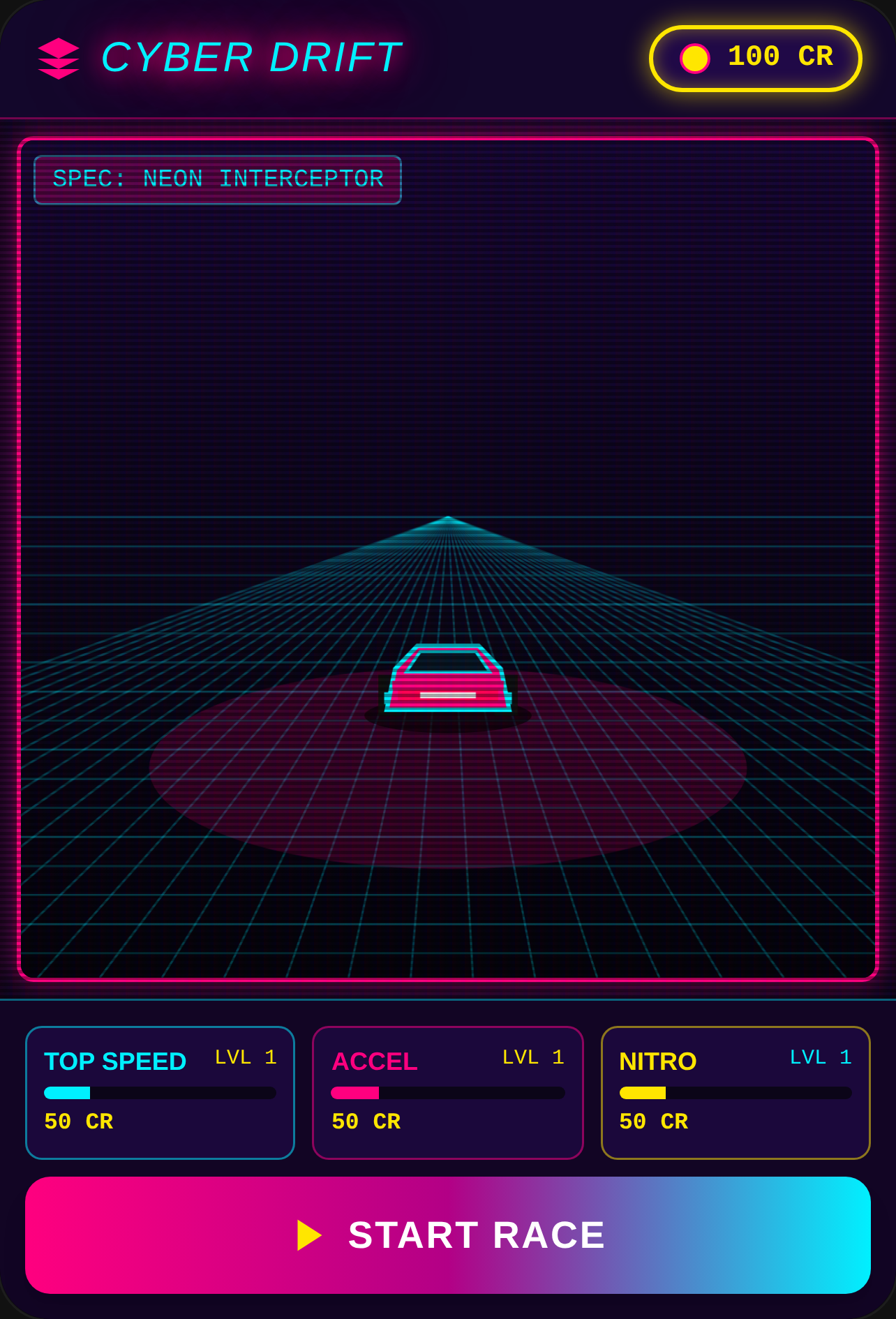 CYBER DRIFT: NEON HIGHWAY cover