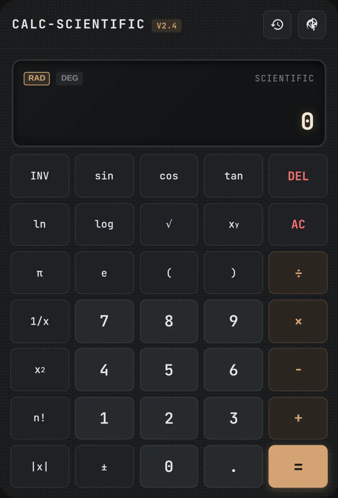 Calculator cover