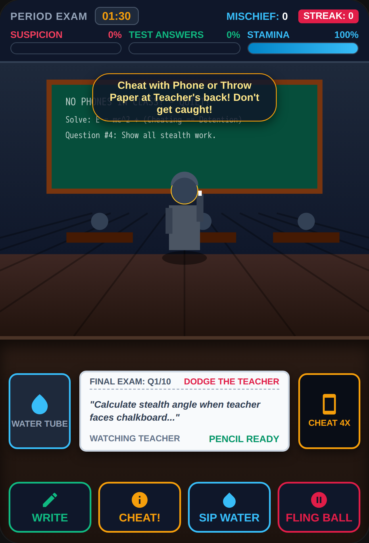 Exam Panic: Stealth Cheat cover