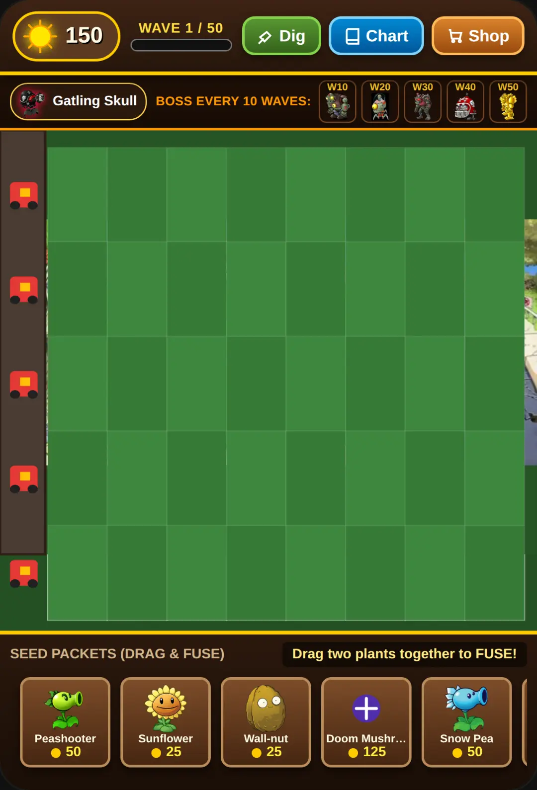 PvZ Fusion: Lawn Defense cover