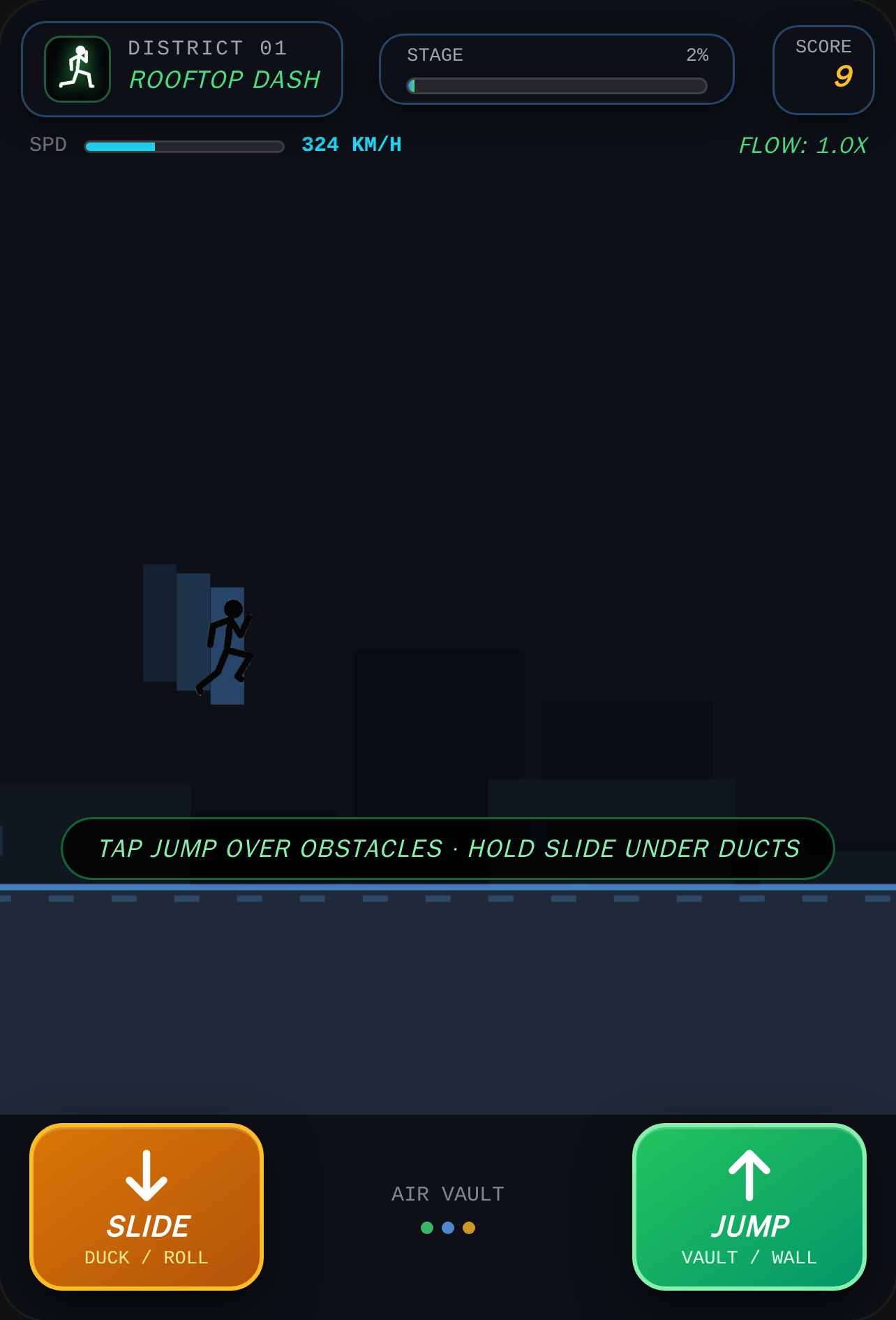 Stickman Parkour 2D cover