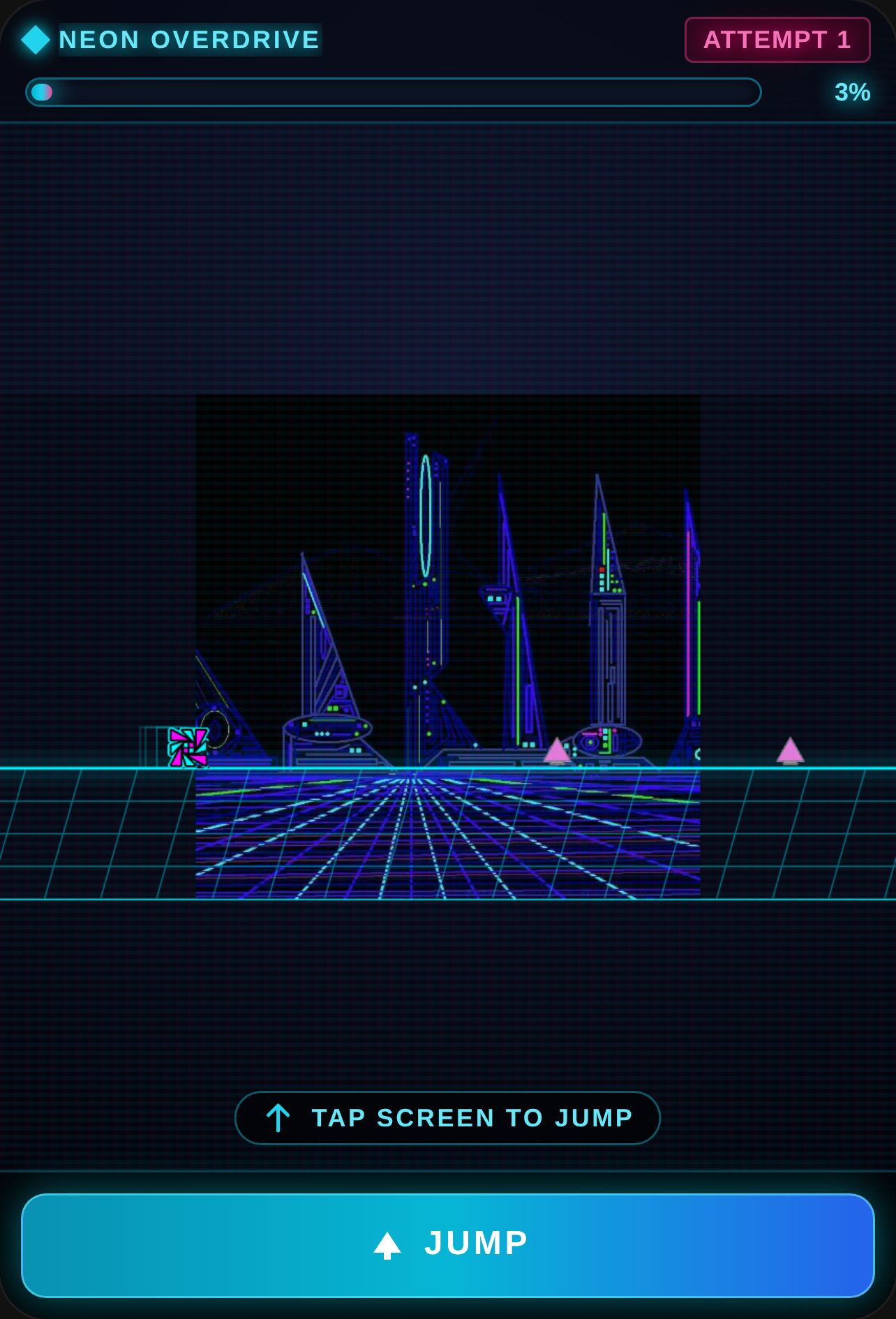 Neon Cyber Dash cover