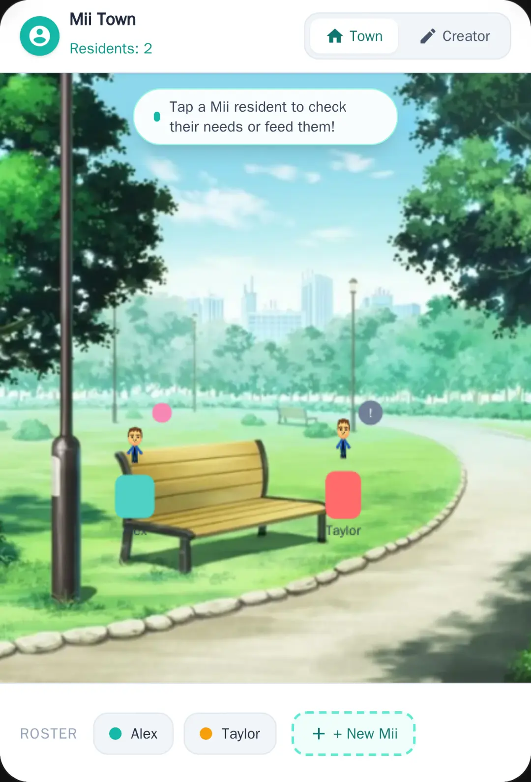Mii Town Life cover