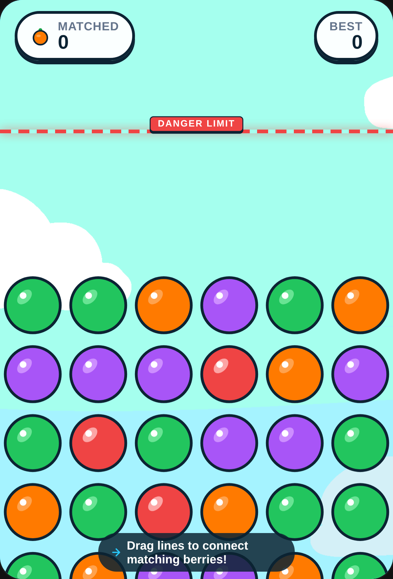 berrie connect game (no need to connect with non same colored berries) cover