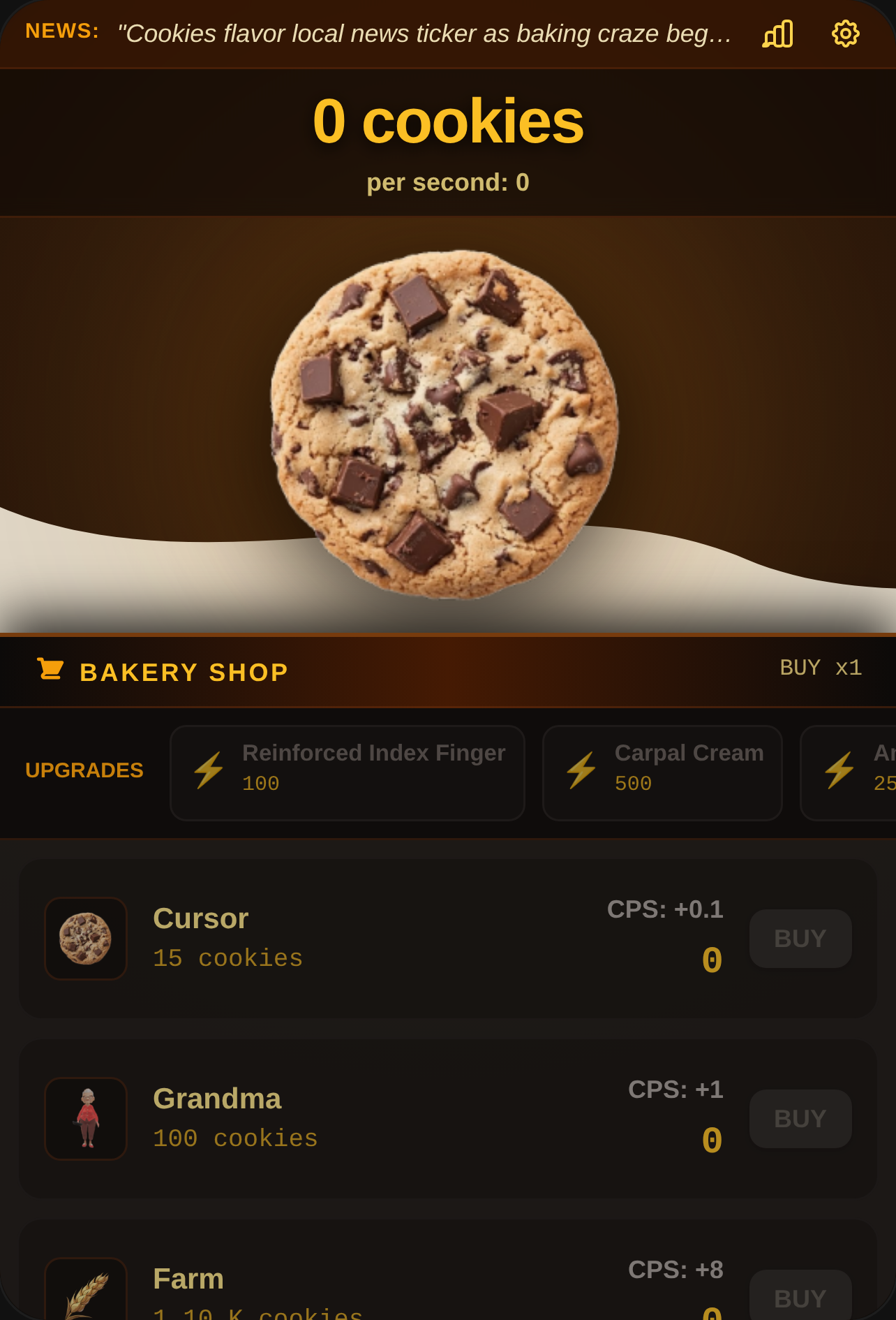 Cookie Clicker cover