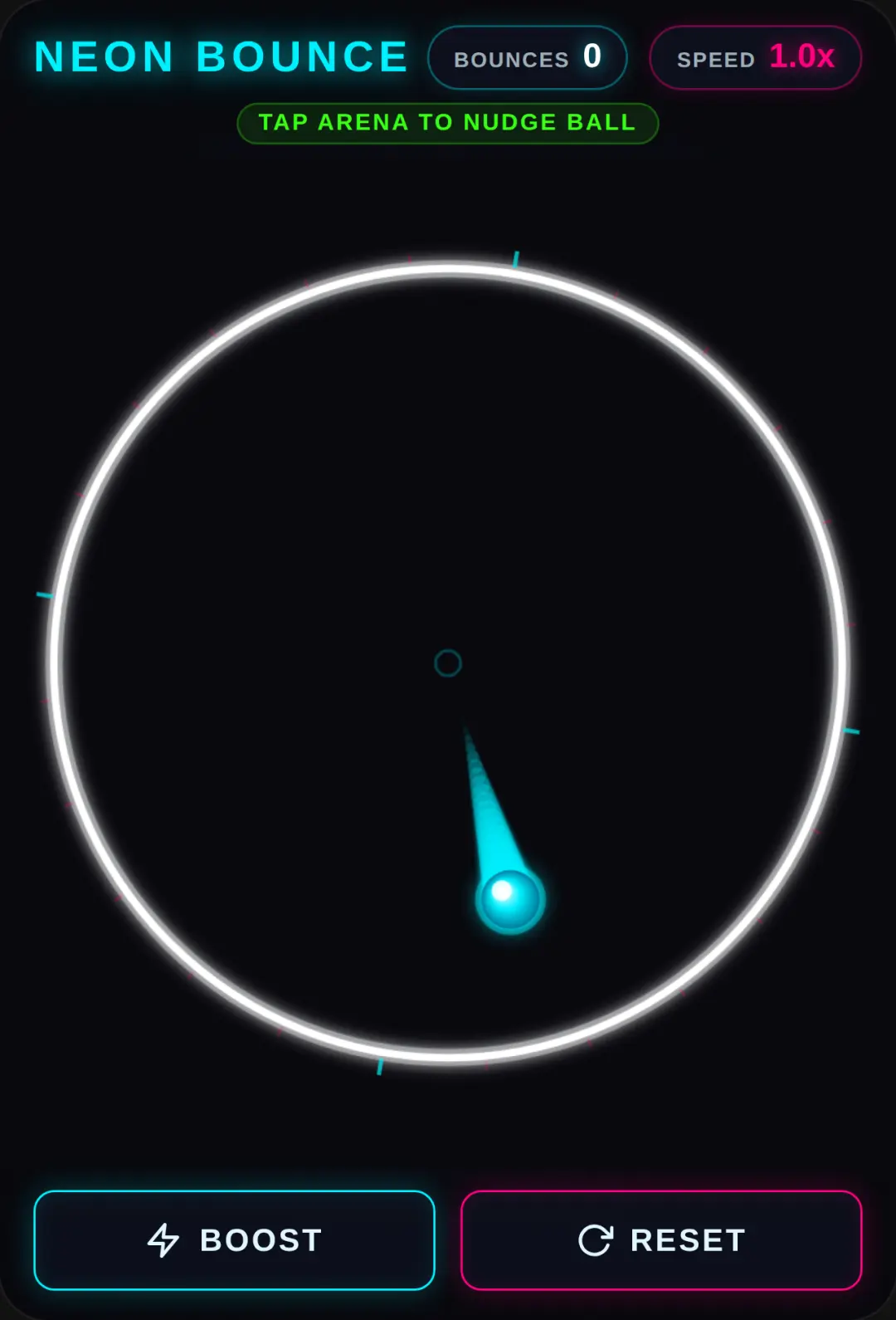 neon bounce cover
