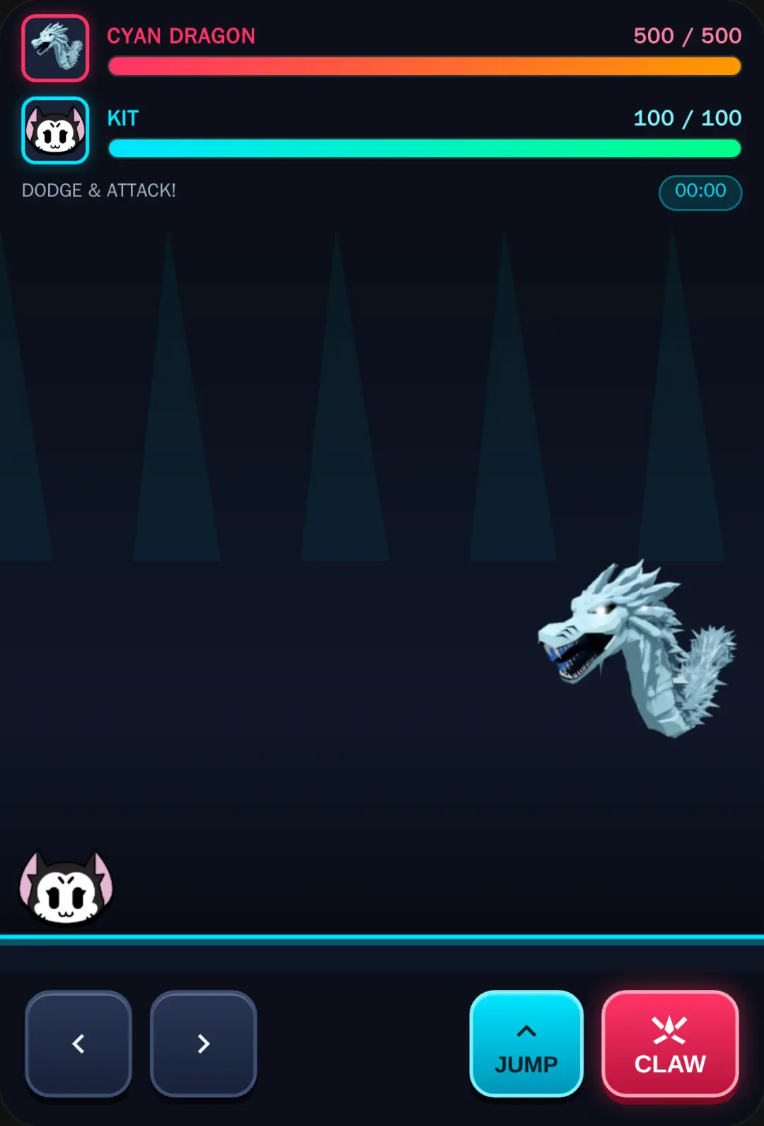 Kit vs Cyan Dragon - Epic Boss Fight cover