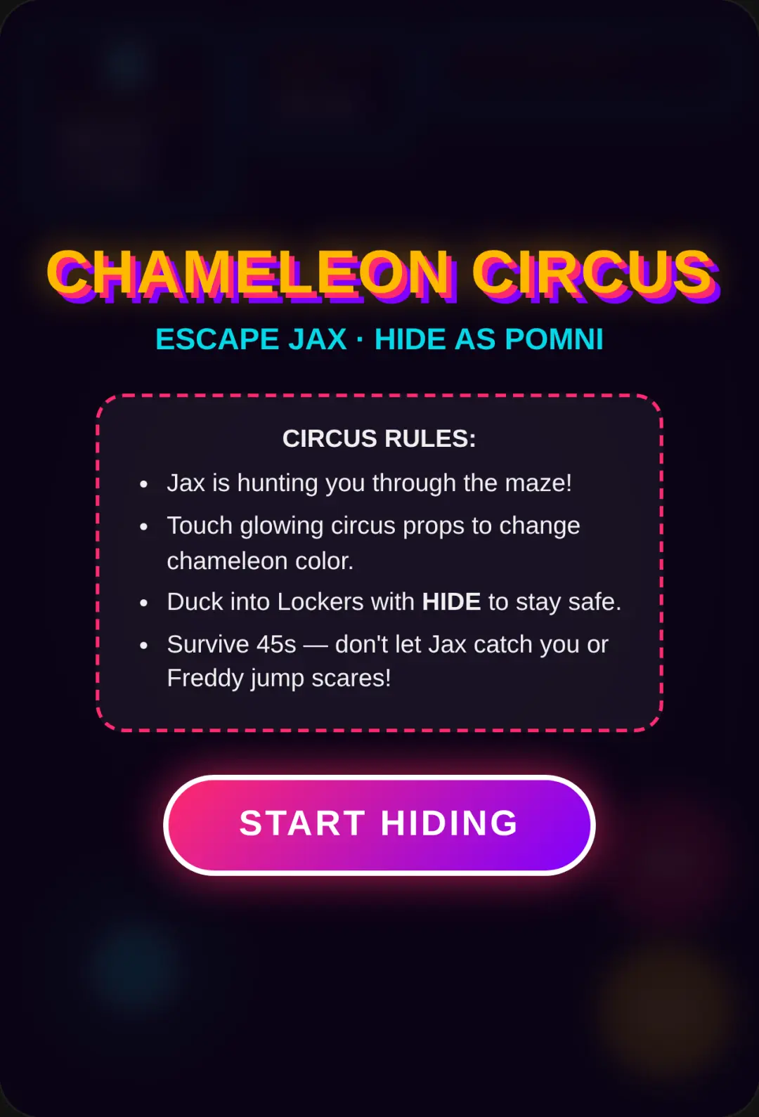 Chameleon Circus - Jax & Pomni cover