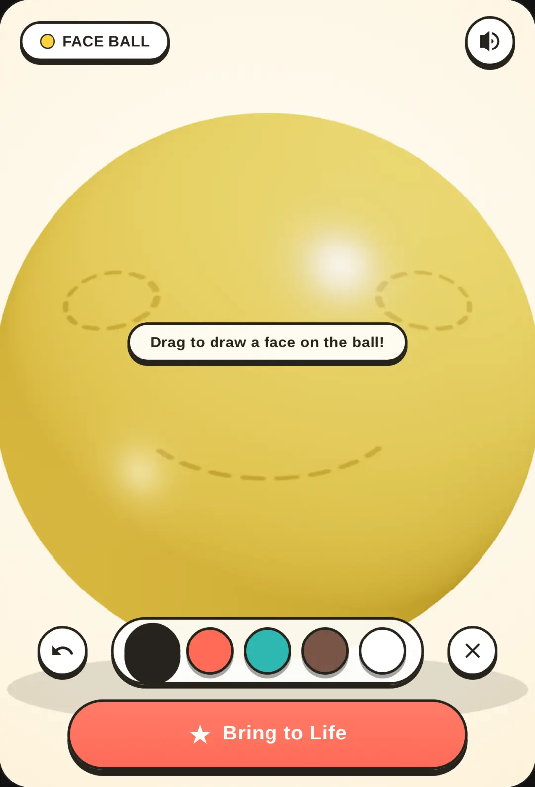 Face Ball - Draw & Bring to Life cover