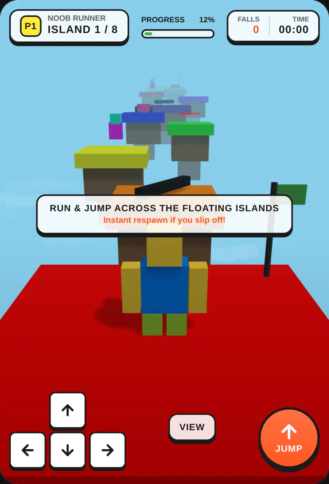 3D Noob Parkour: Floating Islands cover