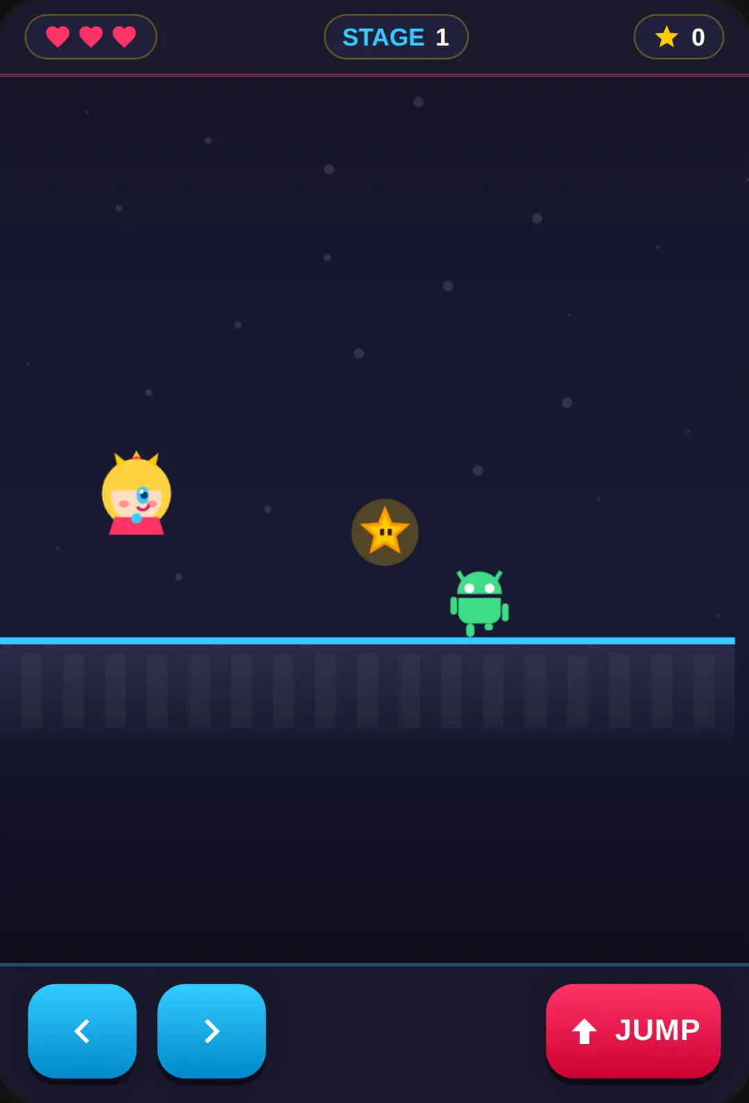 Peach VS Android: Help Mario NDS cover