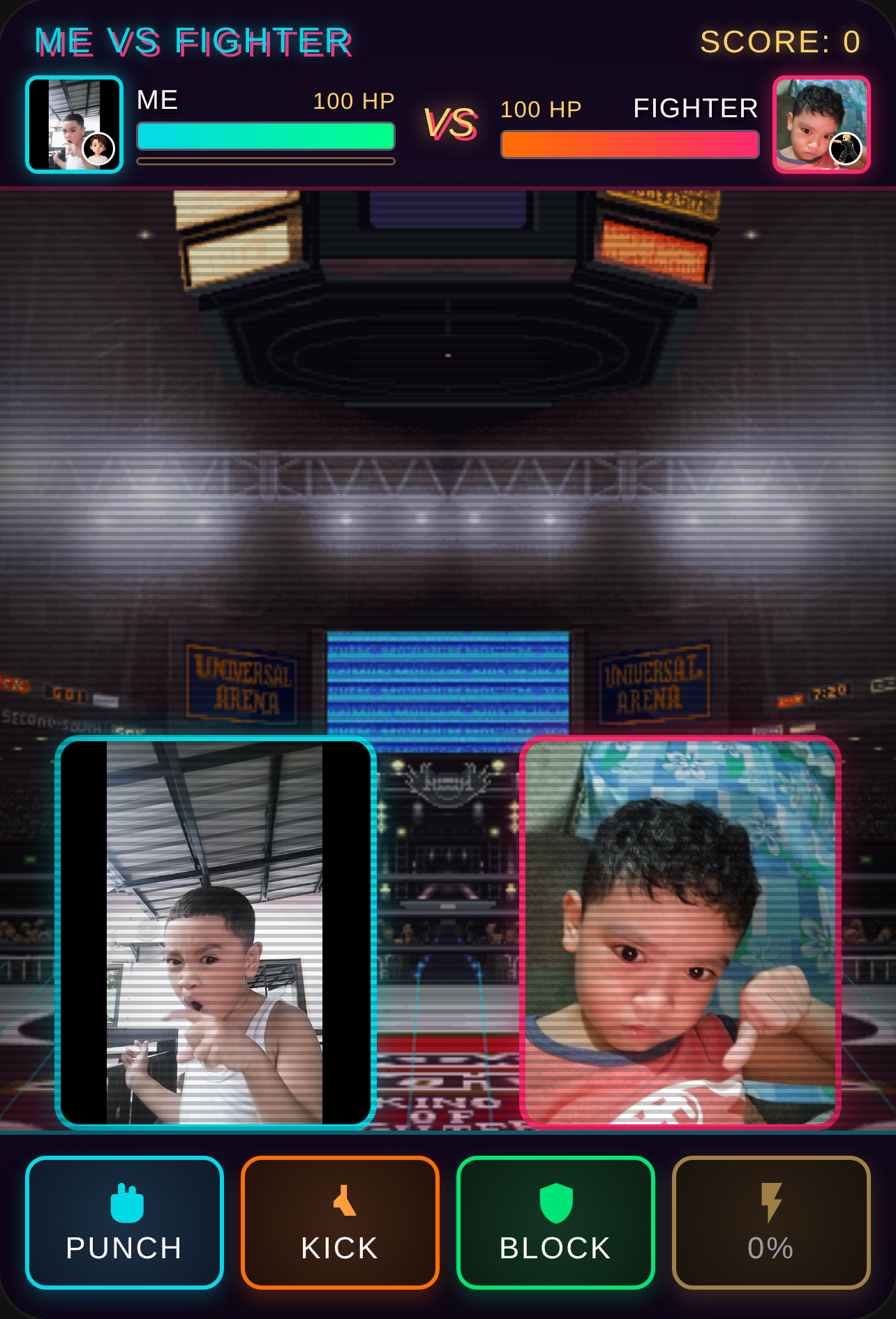 ME VS FIGHTER cover