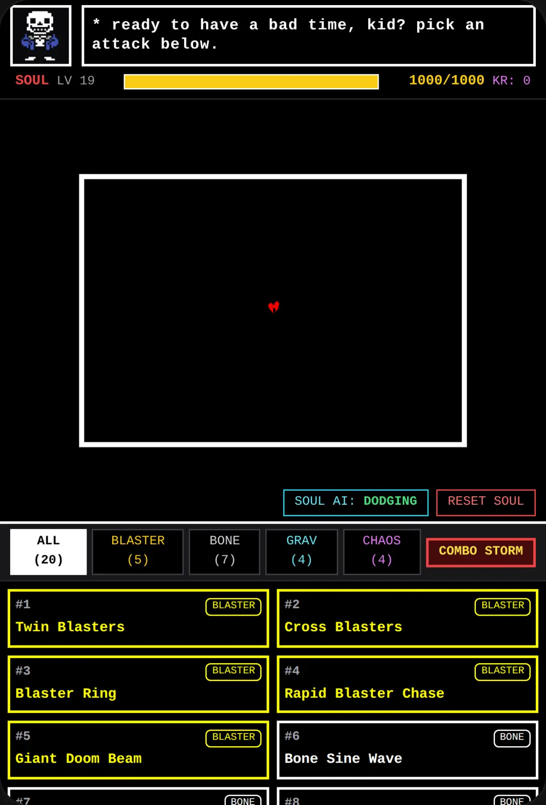 brutal battle sim /25 different attacks cover