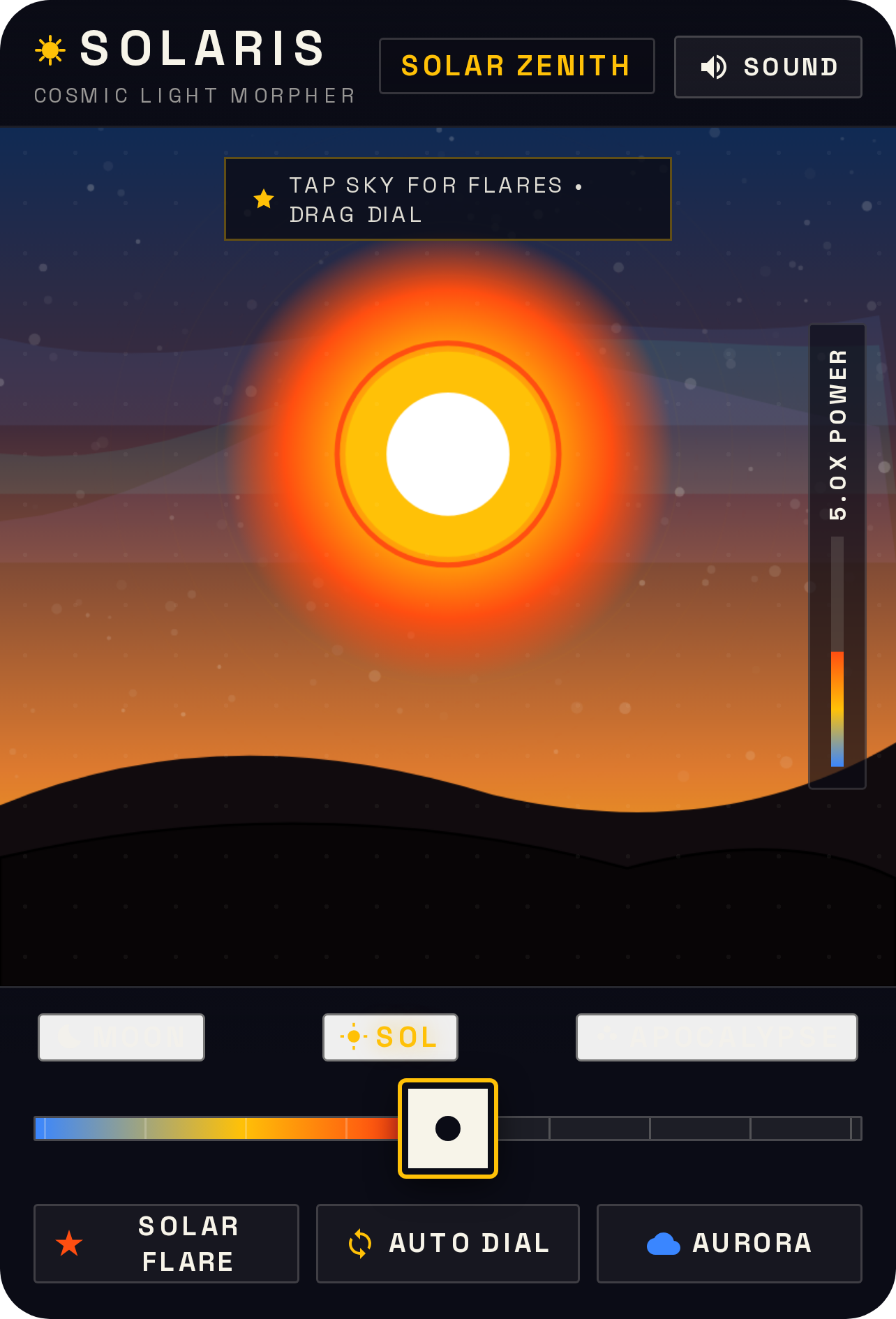 Solaris · Multi-Sun Sky Dial cover