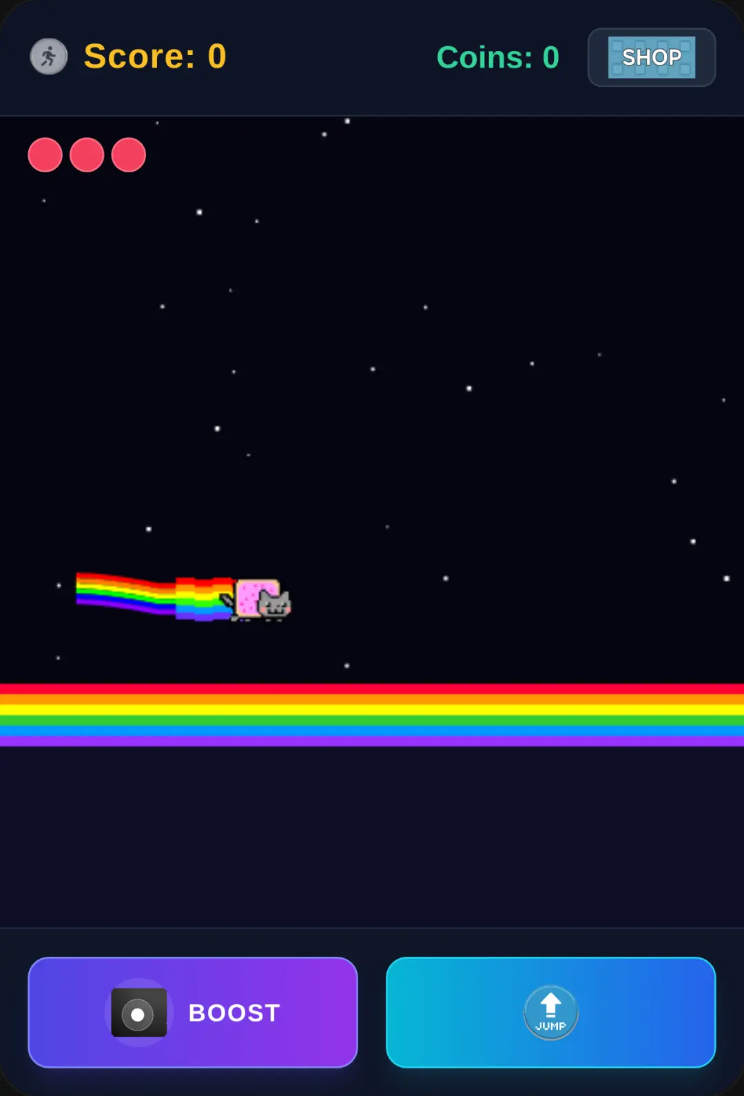 Nyan Space Runner cover