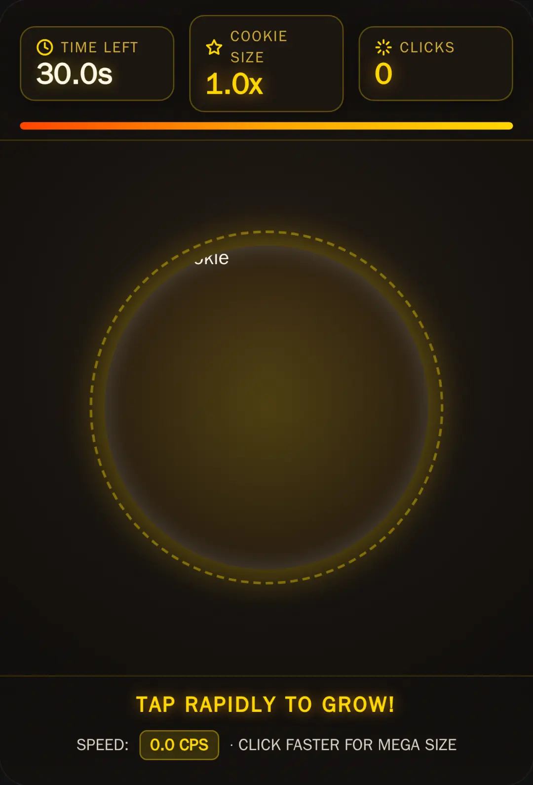 Gold Cookie Rush cover