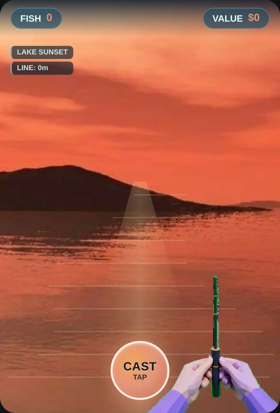 Sunset Lake Fishing cover