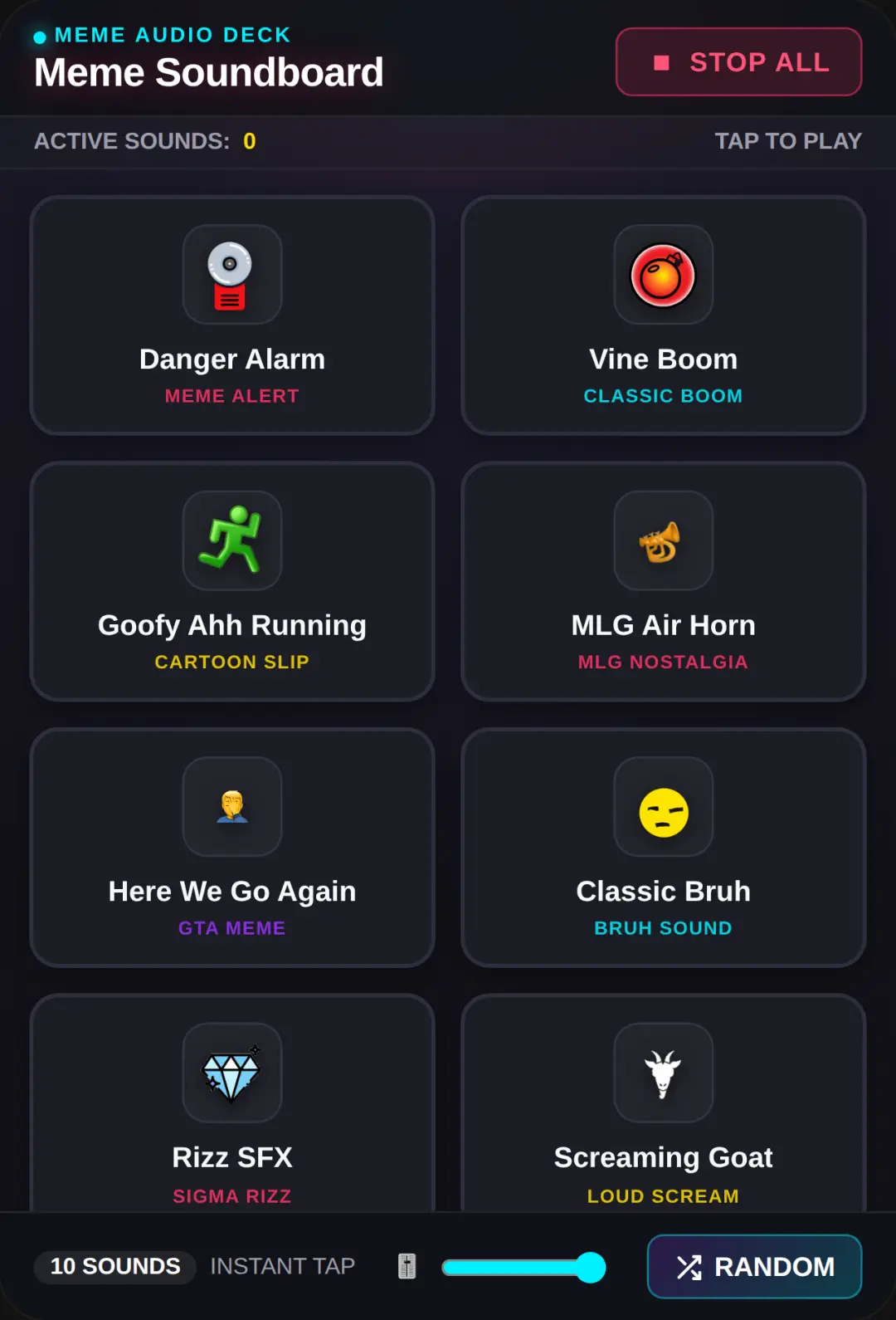 Meme Soundboard cover