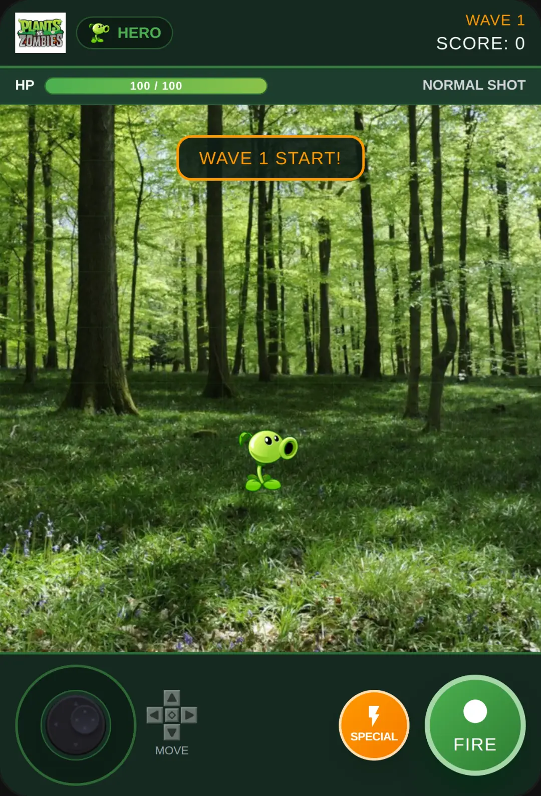 Plants vs. Zombies - Forest Arena cover