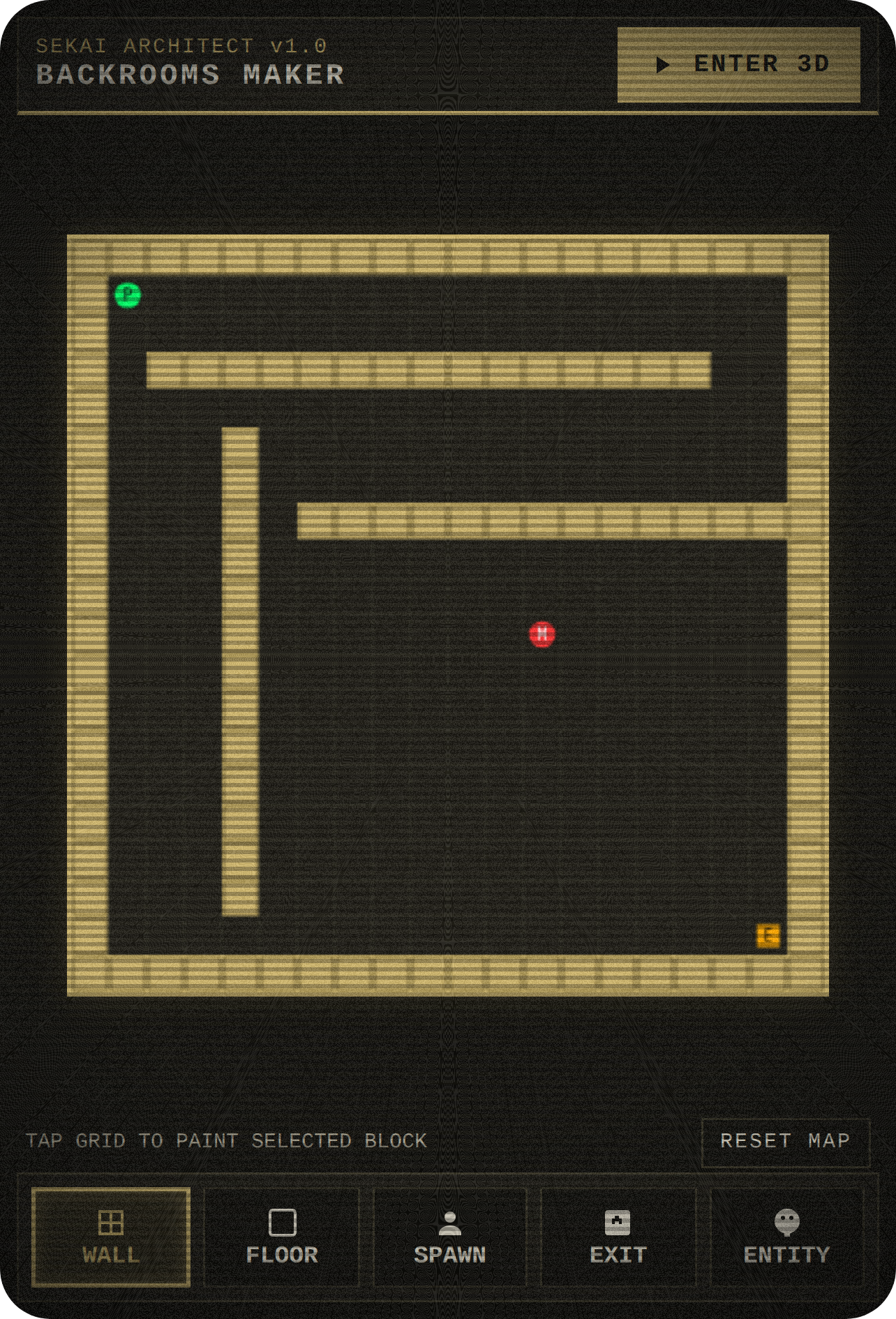 BACKROOMS: LEVEL MAKER 3D cover