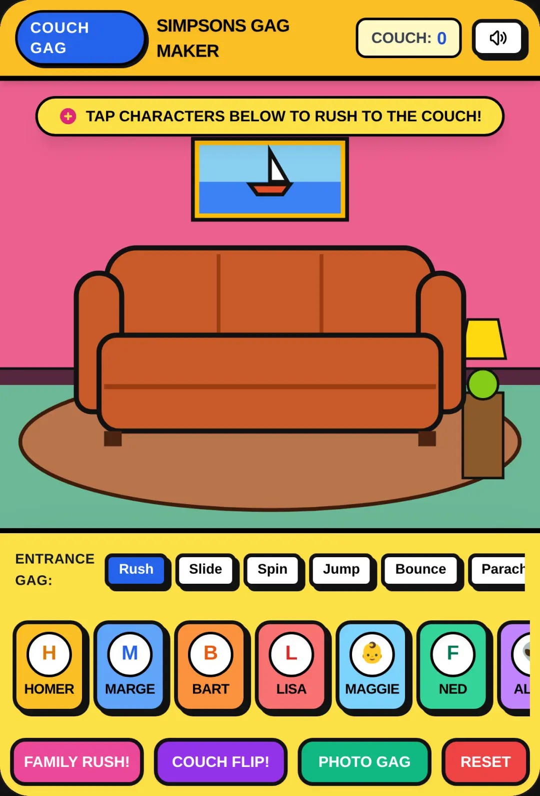 Simpsons Couch Gag Maker cover
