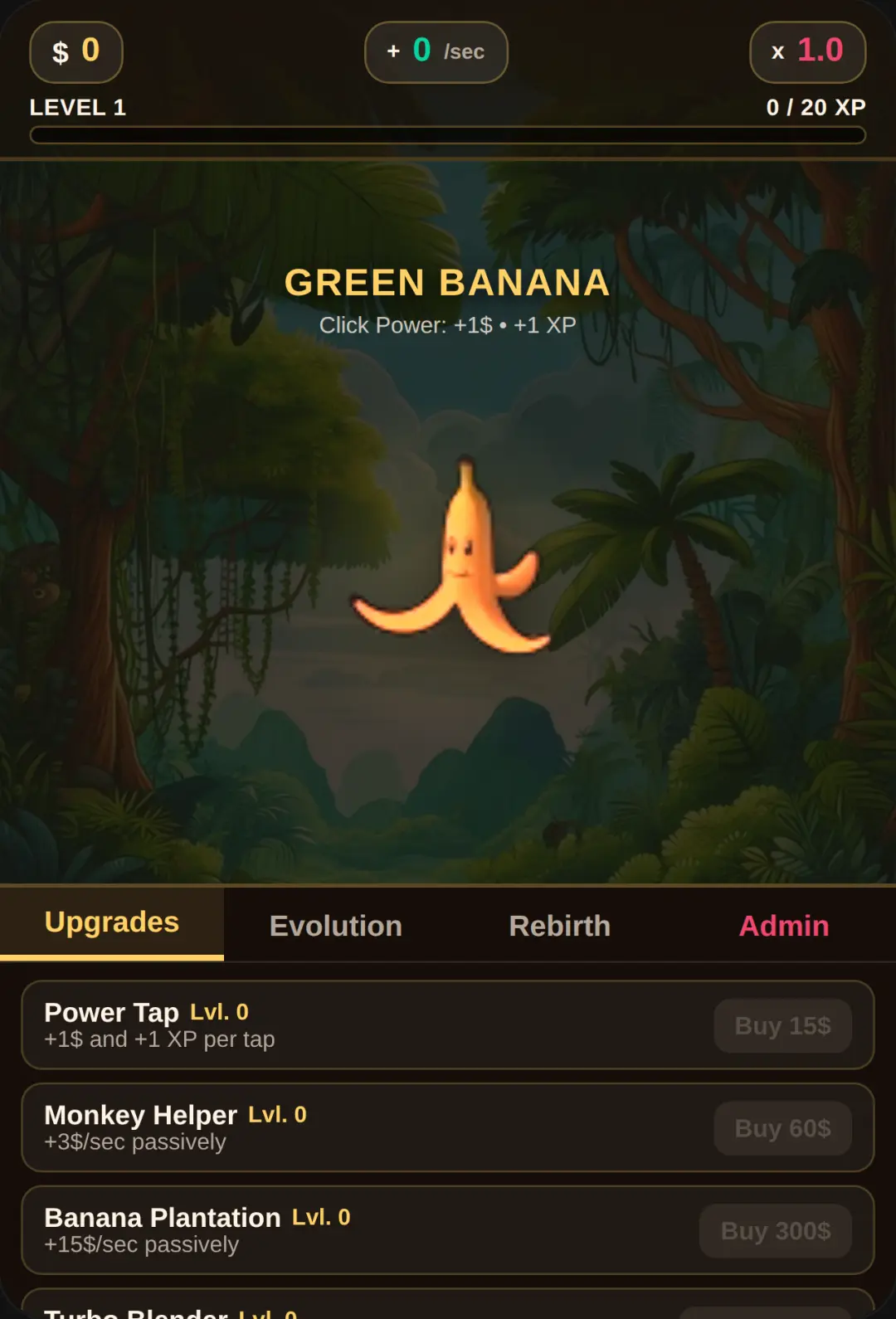 Banana Clicker ( Alpha ) cover