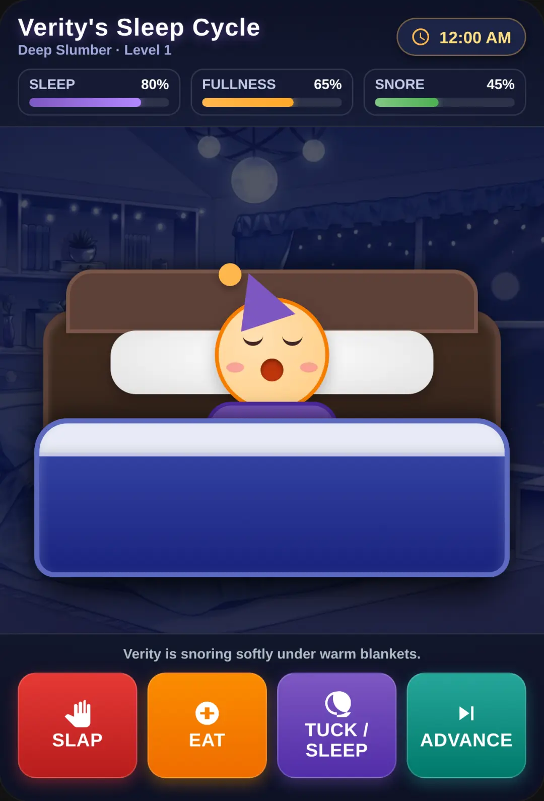 Verity's Midnight Sleep cover