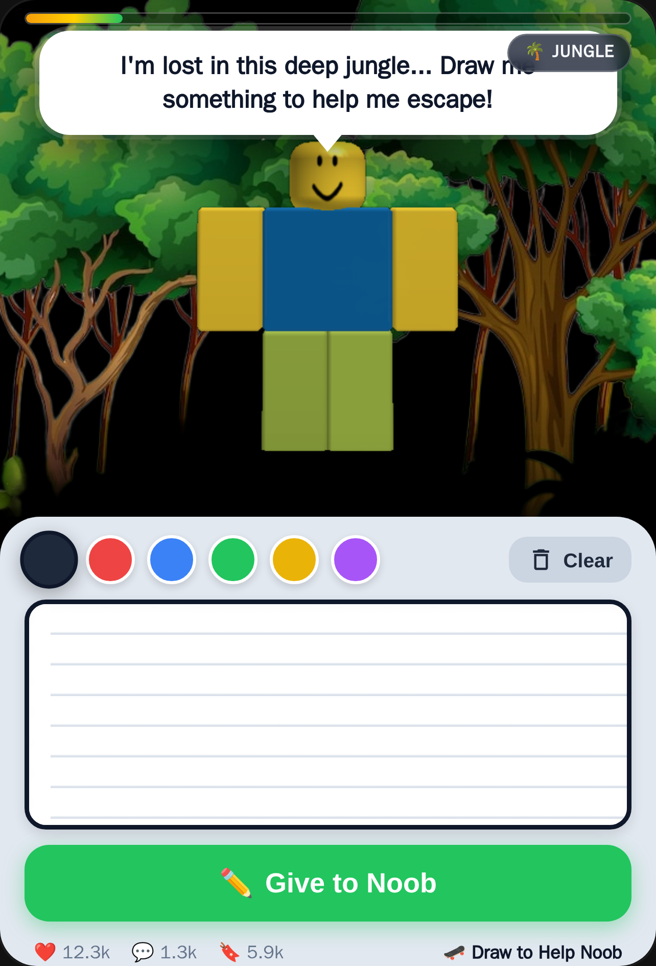 Draw to Help Noob cover