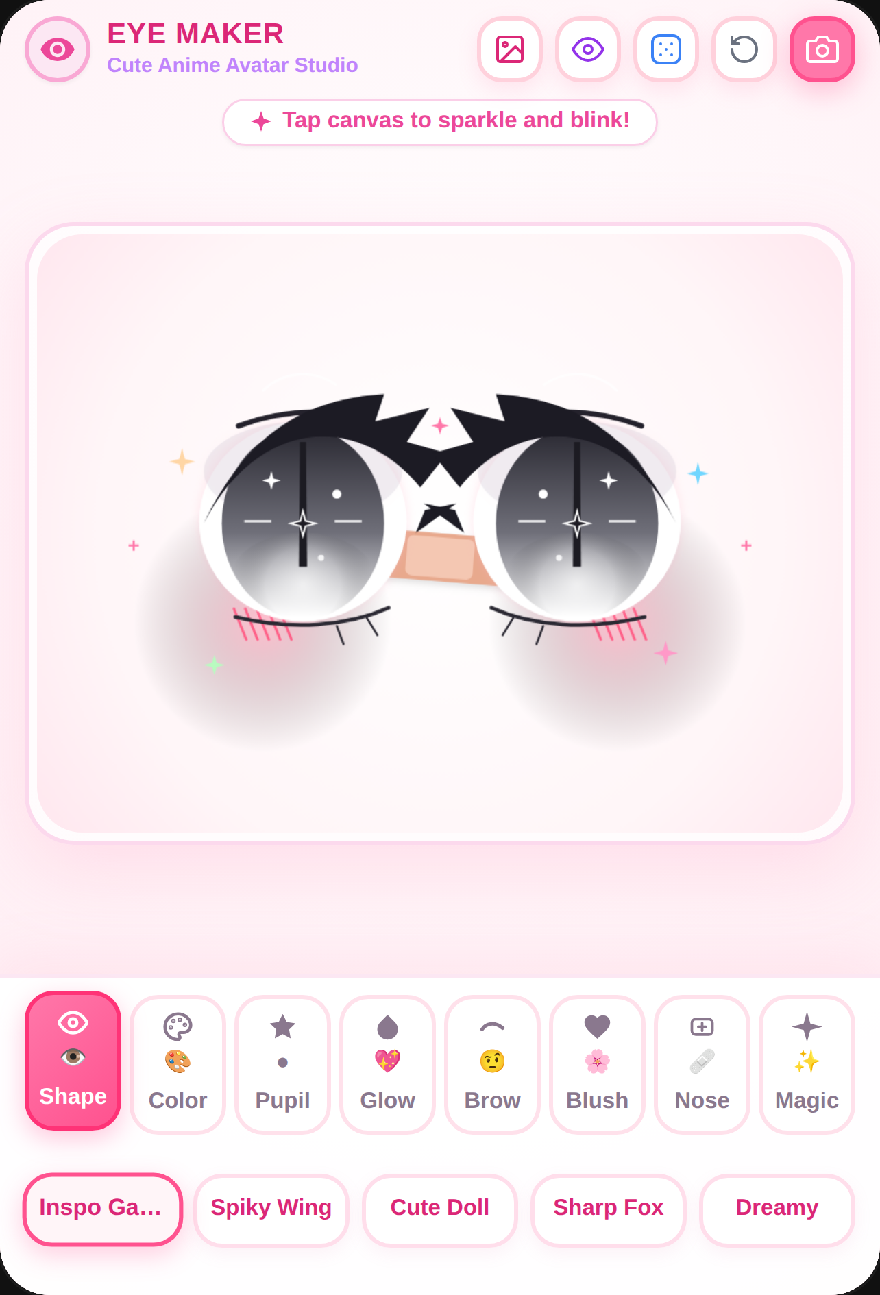 Cute Anime Eye Maker cover