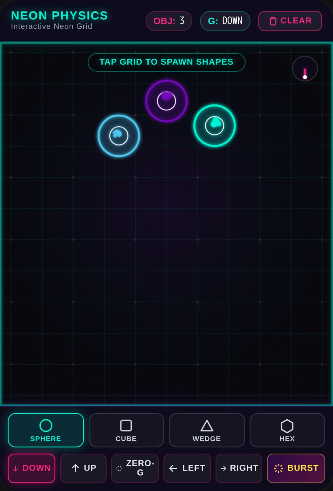 Neon Grid Physics cover