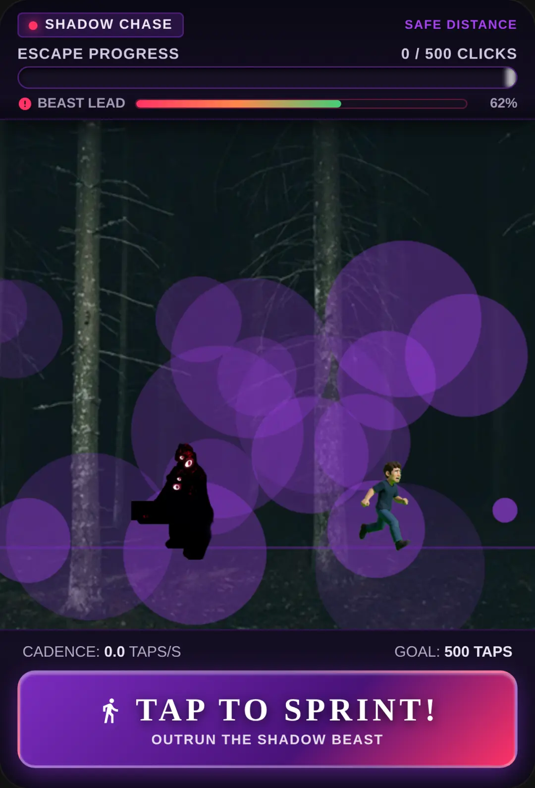 Shadow Beast: 500 Clicks Escape cover