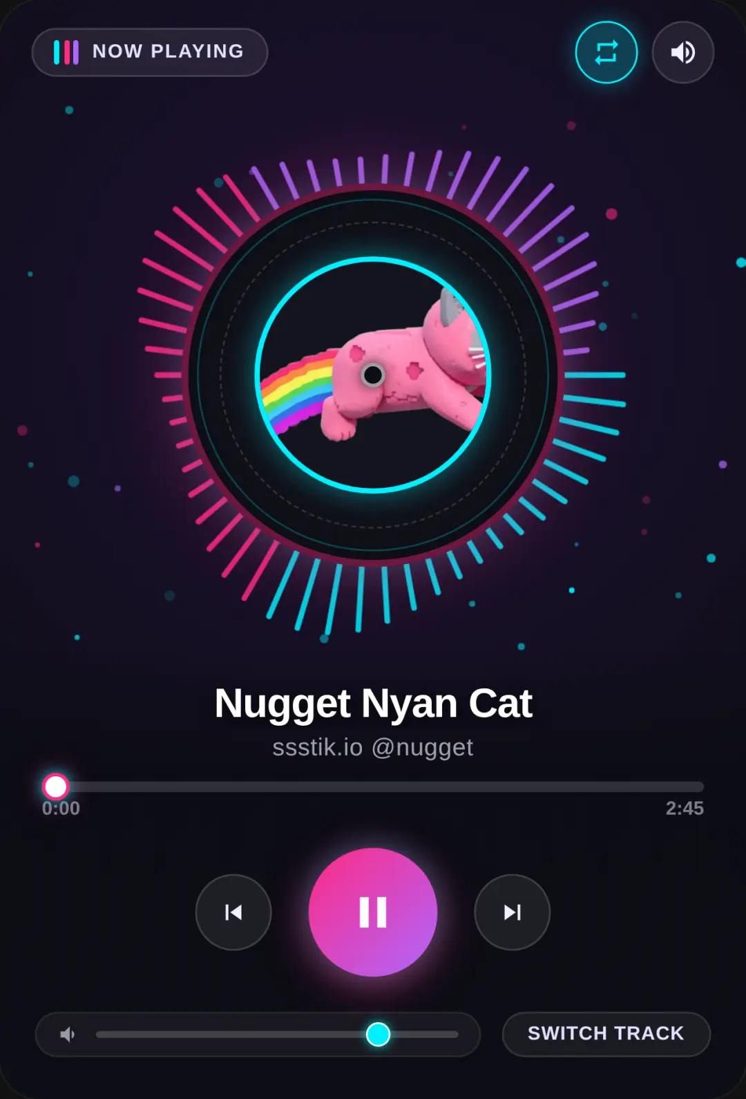 Neon Ambient Player cover