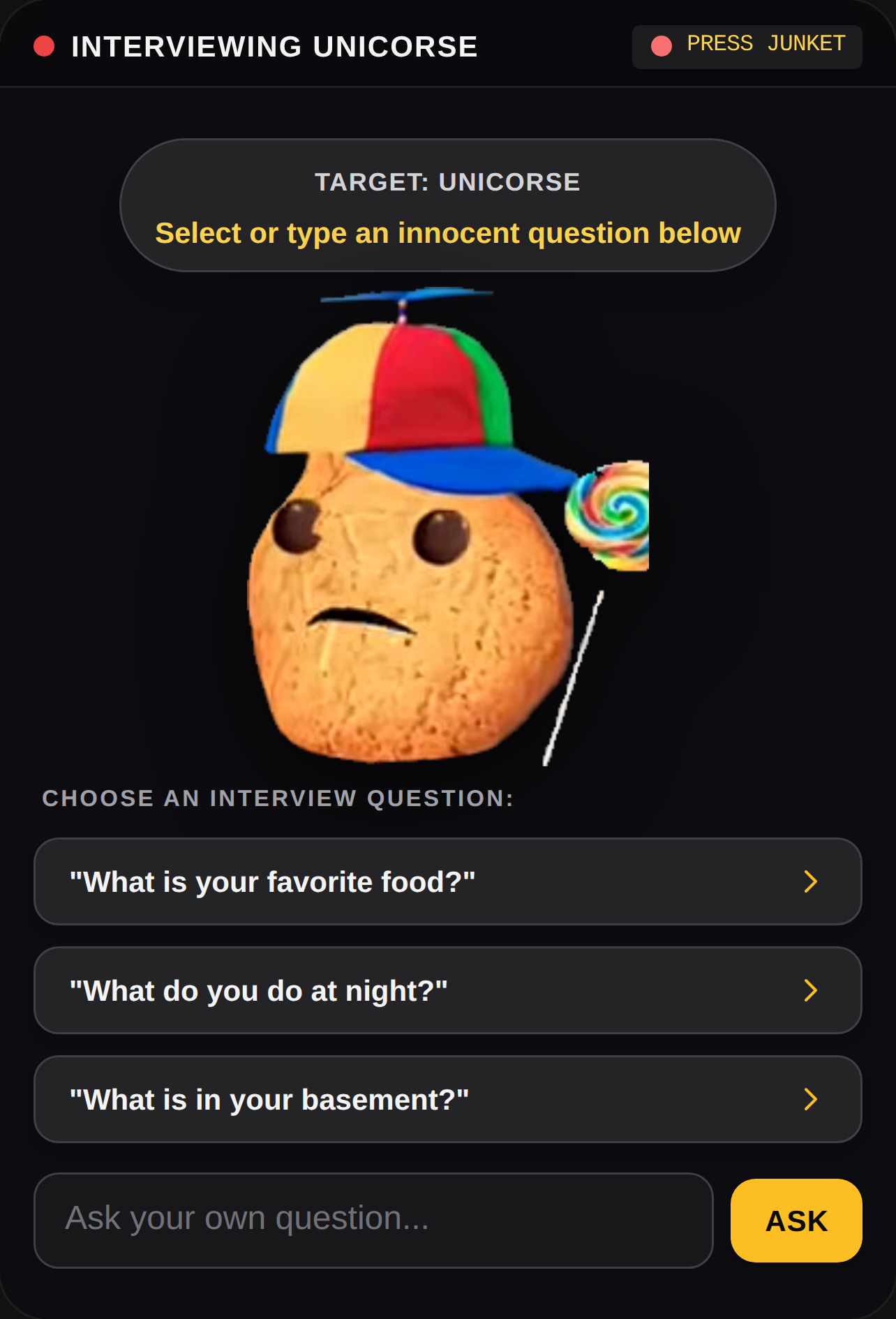 Interviewing Unicorse cover