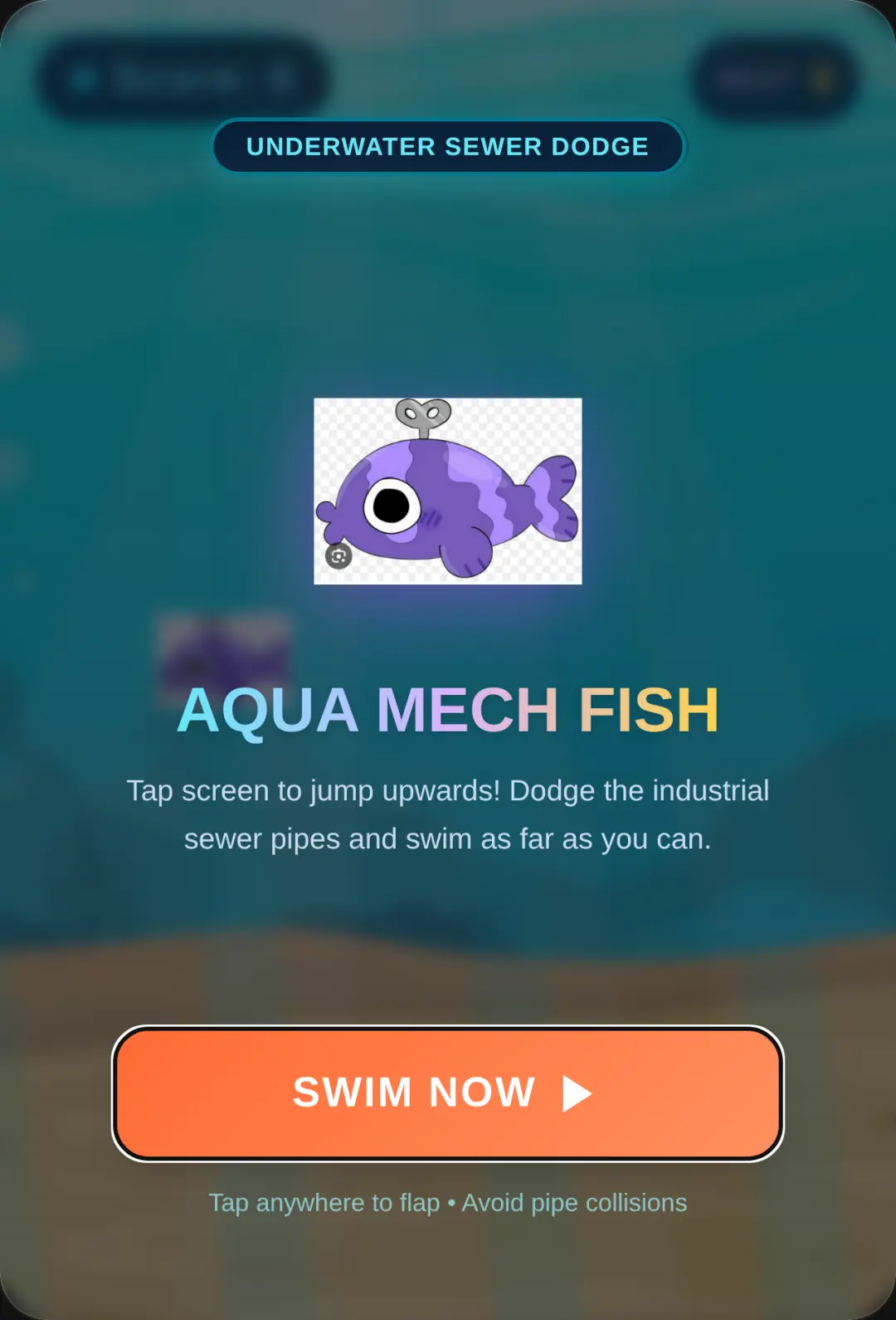 Aqua Mech Fish: Sewer Dodge cover