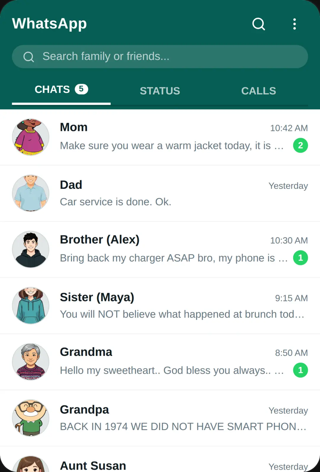 WhatsApp Family Chat cover