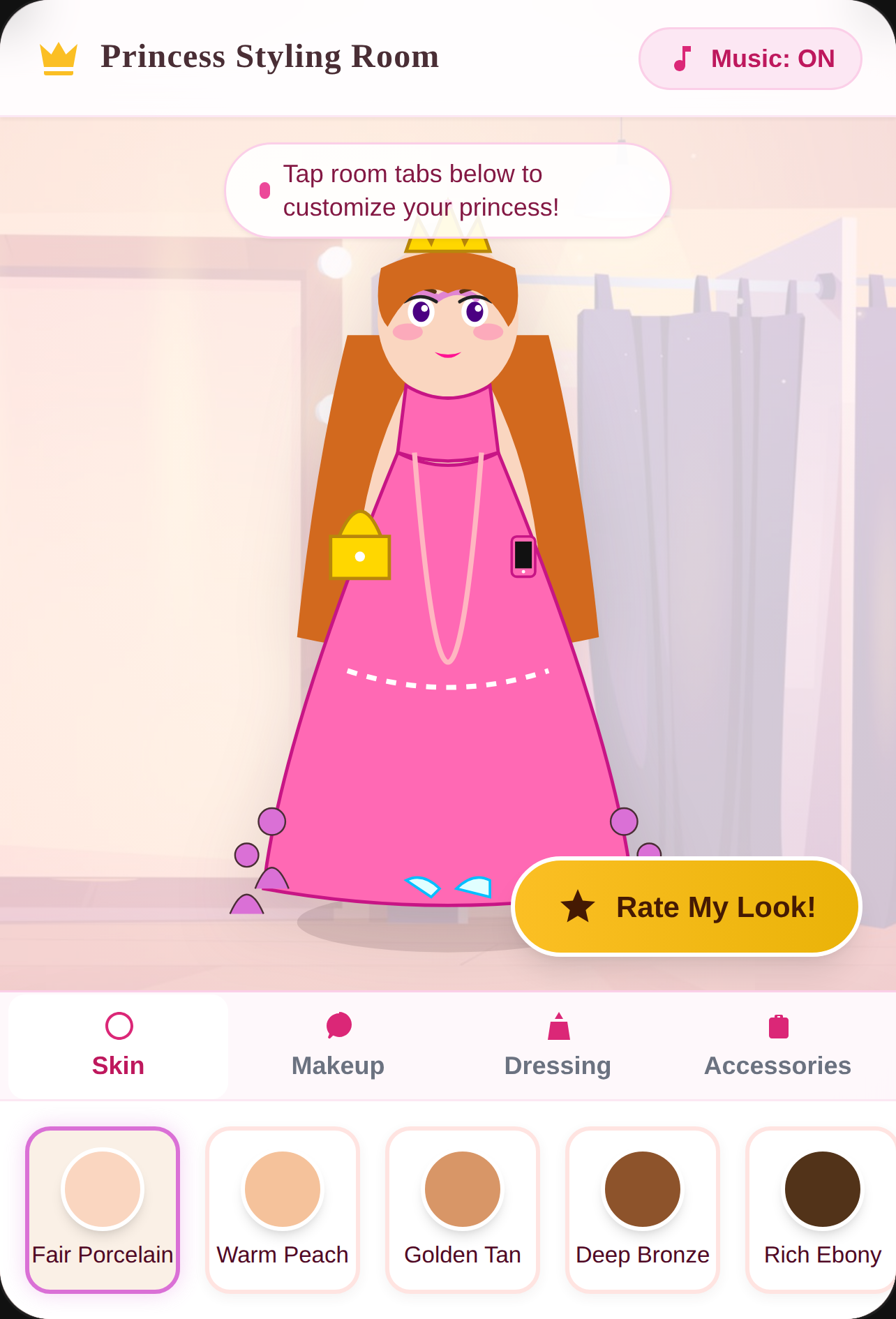 Princess Dress Up & Ratings cover