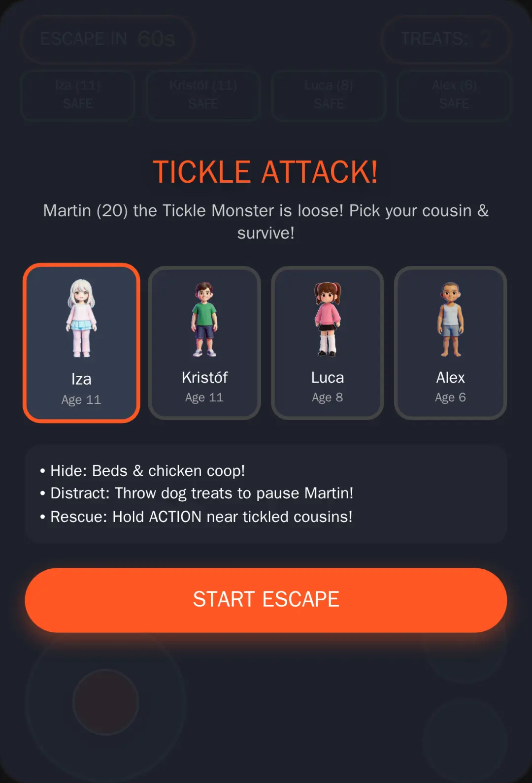 Tickle Monster Escape cover